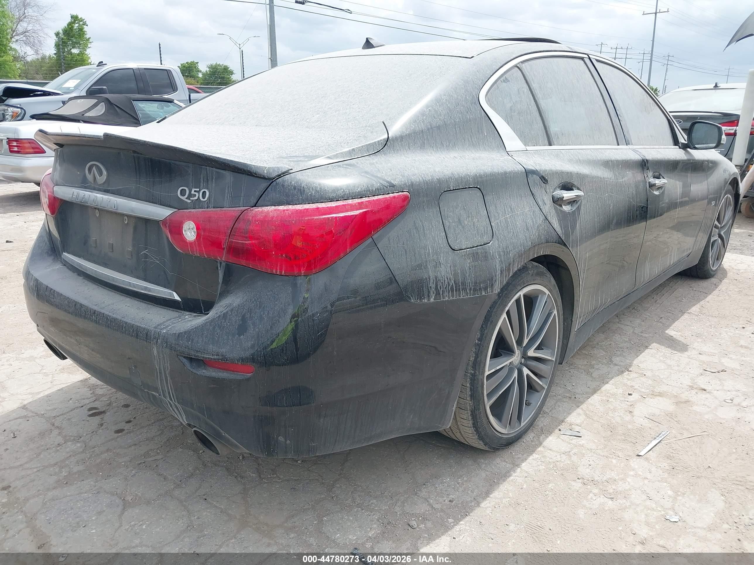 2015 Infiniti Q50 Premium/sport Black vin: JN1BV7AP0FM353213