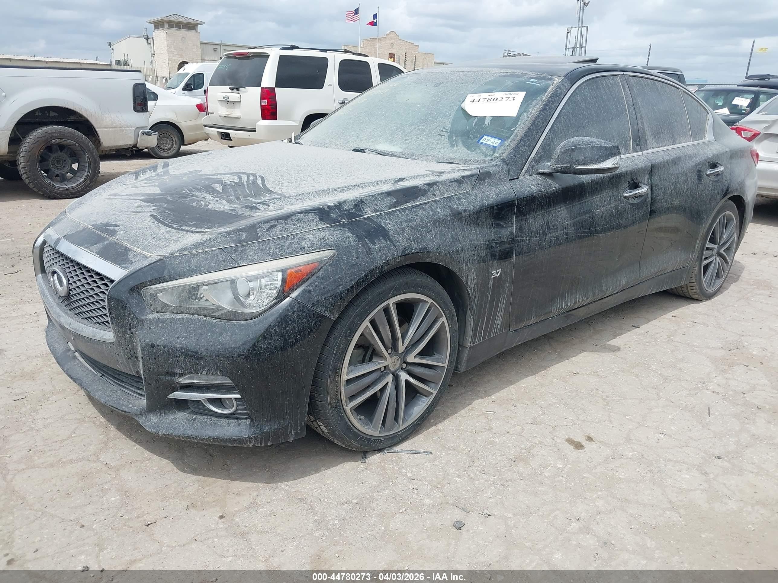2015 Infiniti Q50 Premium/sport Black vin: JN1BV7AP0FM353213