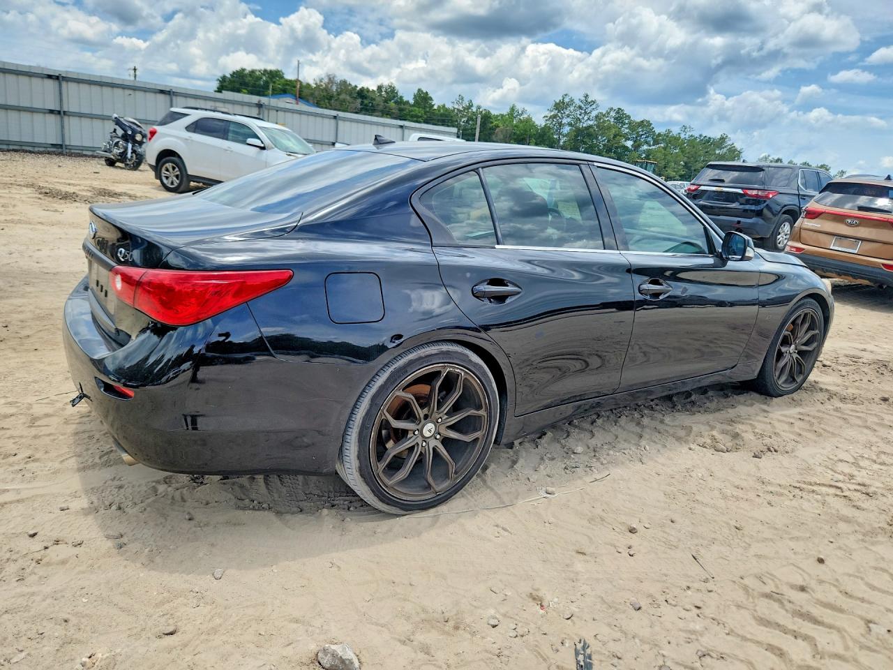 2015 Infiniti Q50 Black vin: JN1BV7AP0FM356774