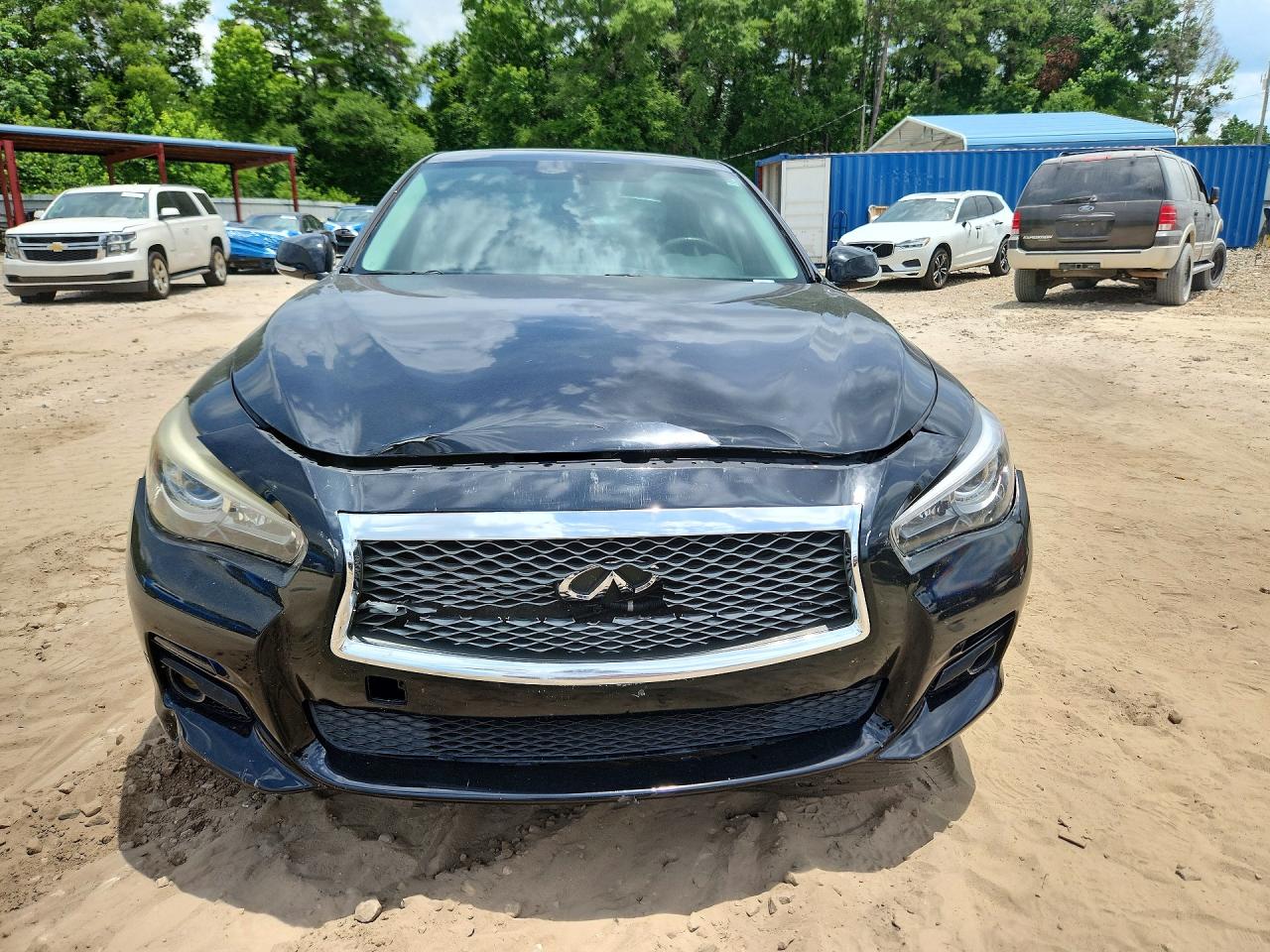 2015 Infiniti Q50 Black vin: JN1BV7AP0FM356774