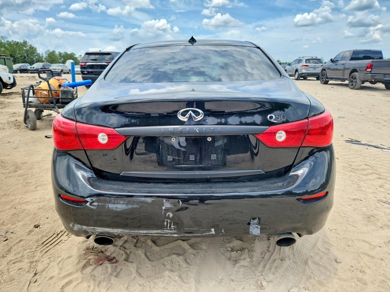2015 Infiniti Q50 Black vin: JN1BV7AP0FM356774