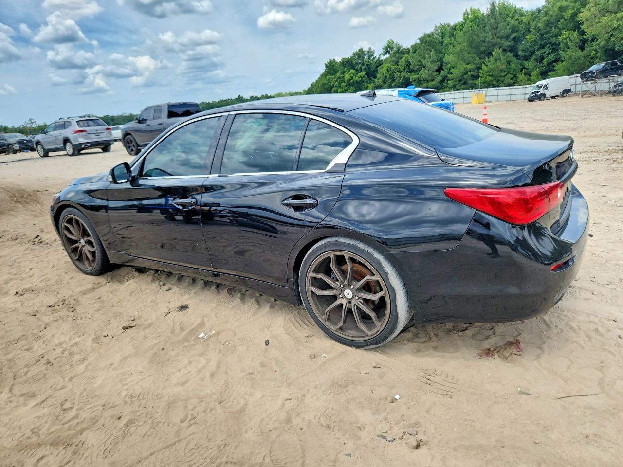 2015 Infiniti Q50 Black vin: JN1BV7AP0FM356774