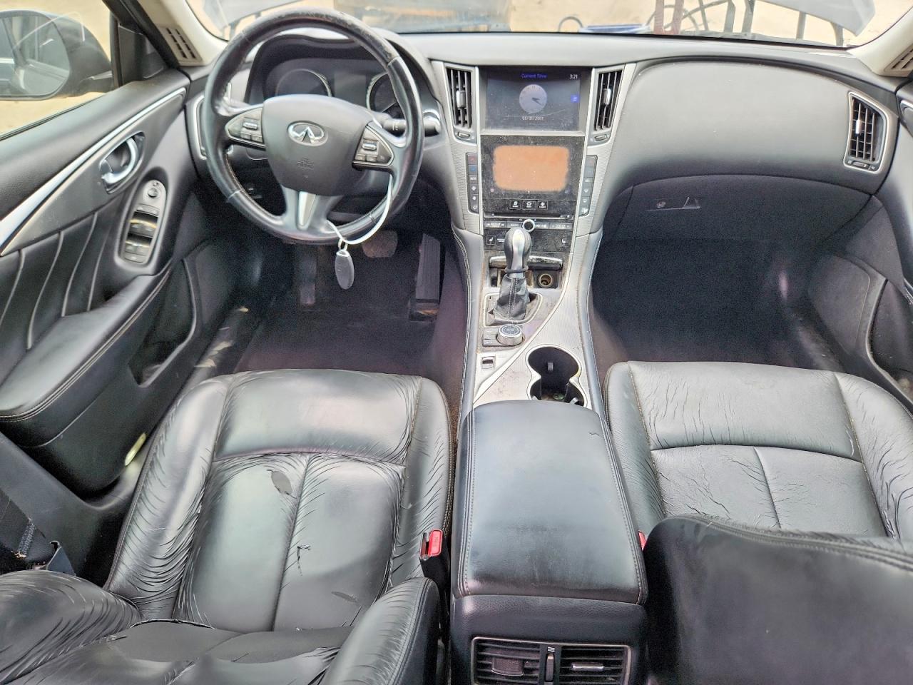 2015 Infiniti Q50 Black vin: JN1BV7AP0FM356774