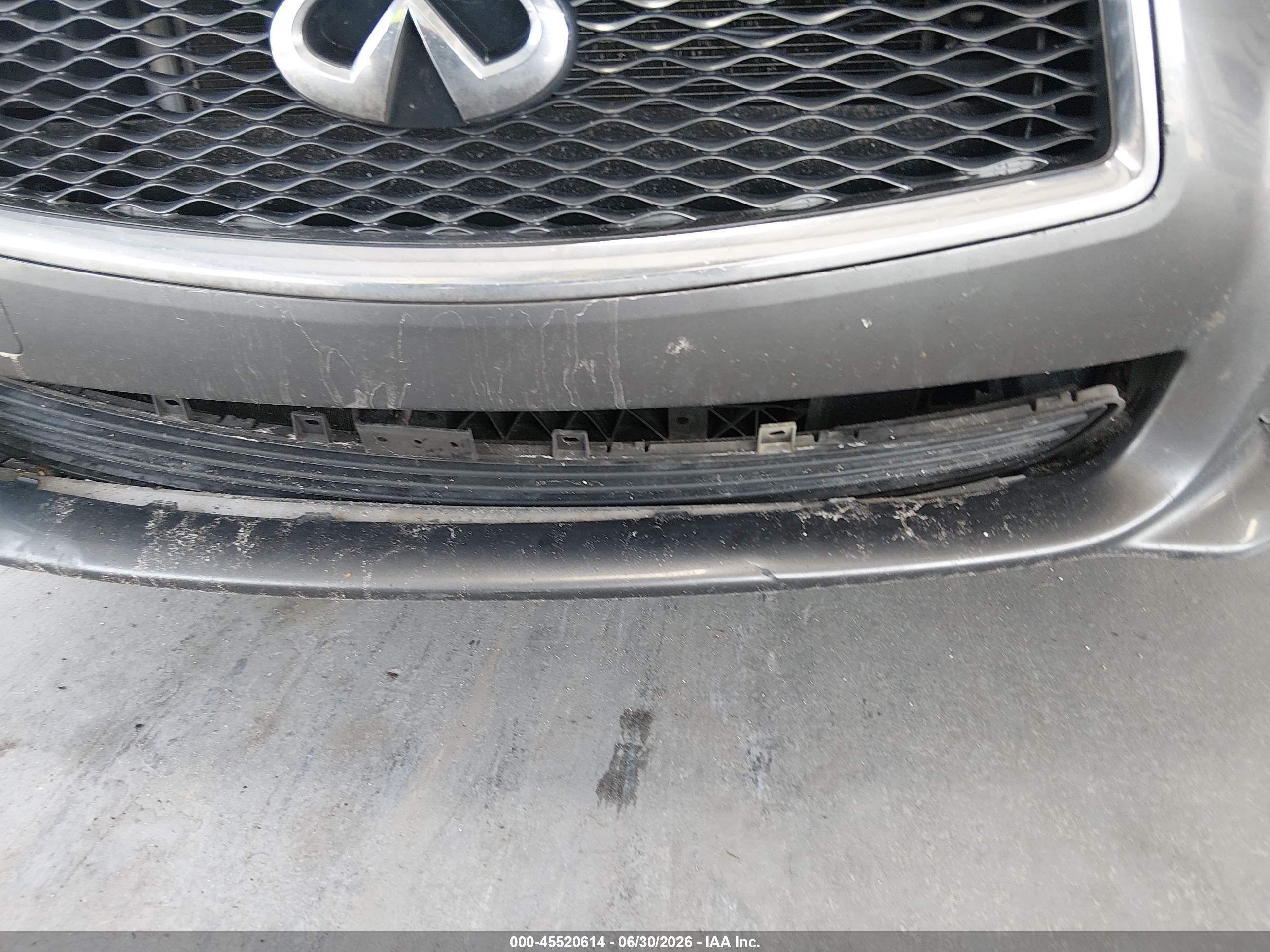 2014 Infiniti Q50 Premium Gray vin: JN1BV7AP1EM677415