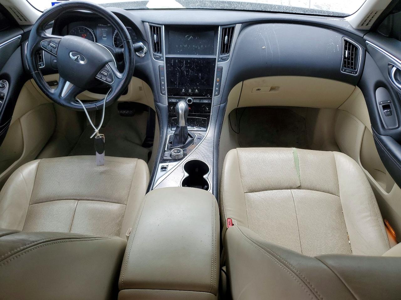 2014 Infiniti Q50 Premium Black vin: JN1BV7AP1EM679715
