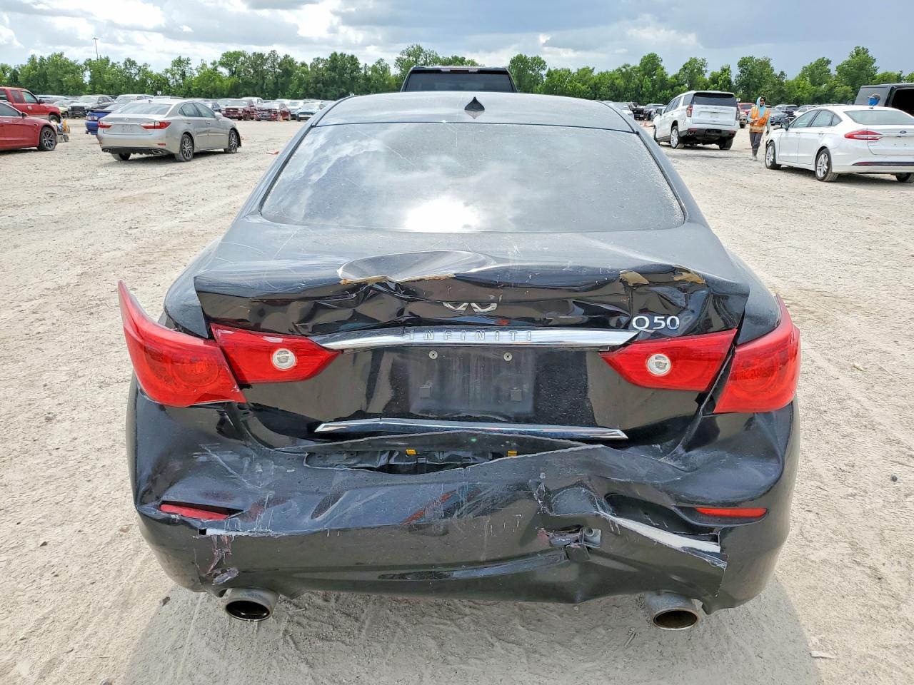 2014 Infiniti Q50 Premium Black vin: JN1BV7AP1EM679715