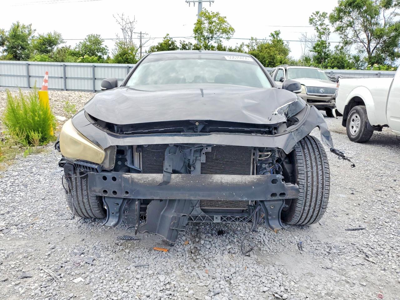 2014 Infiniti Q50 Base Black vin: JN1BV7AP1EM682467