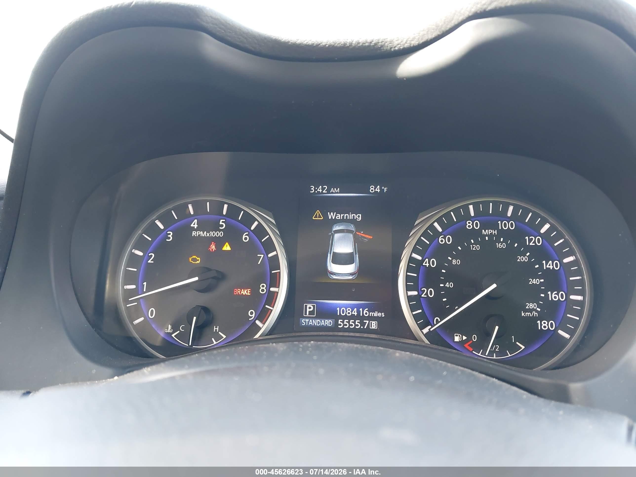 2014 Infiniti Q50 White vin: JN1BV7AP1EM689273