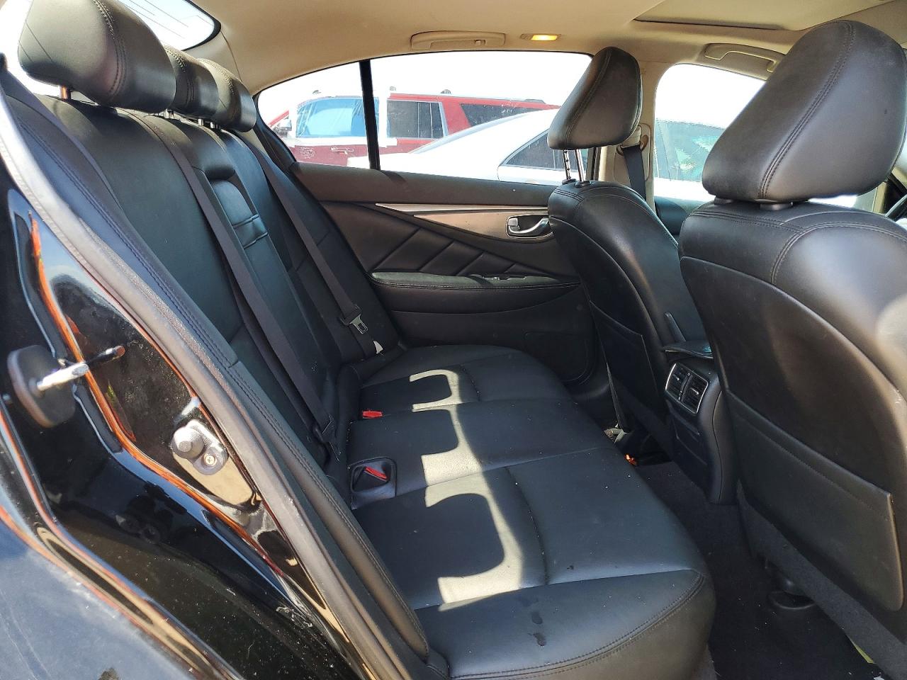 2014 Infiniti Q50 Black vin: JN1BV7AP1EM691203