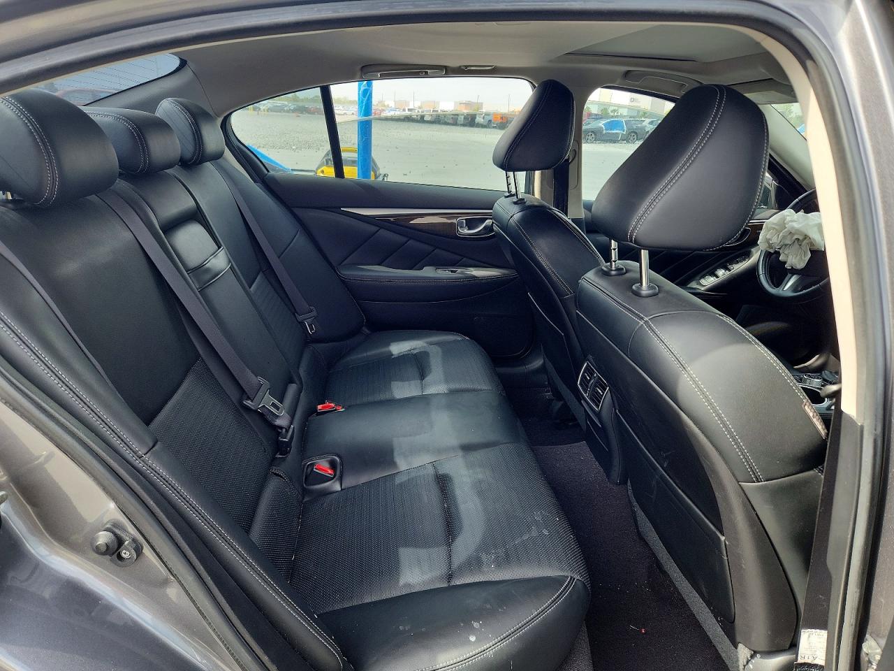 2015 Infiniti Q50 Sport Gray vin: JN1BV7AP1FM336582