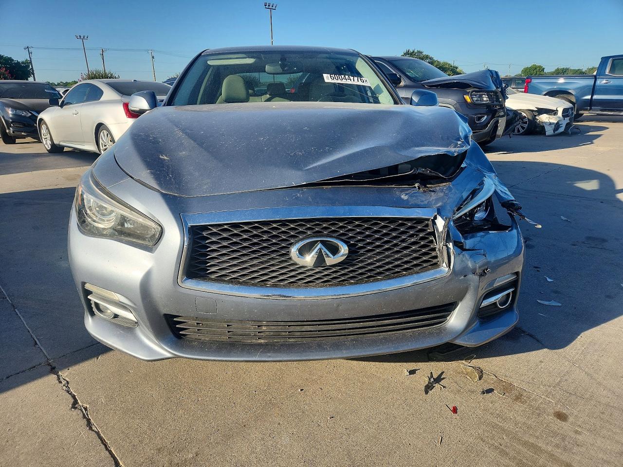 2015 Infiniti Q50 Premium Blue vin: JN1BV7AP1FM348702