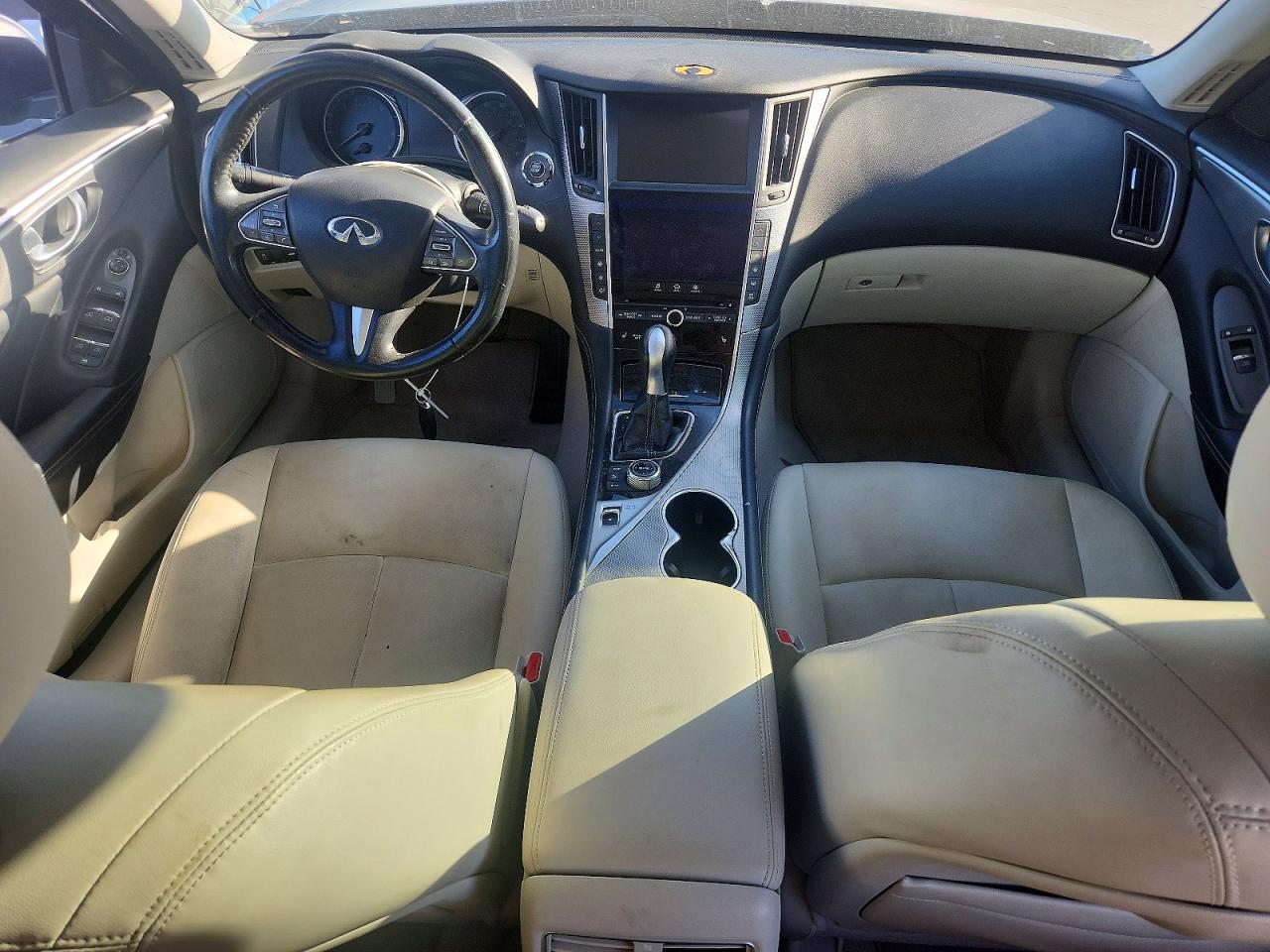 2015 Infiniti Q50 Premium Blue vin: JN1BV7AP1FM348702