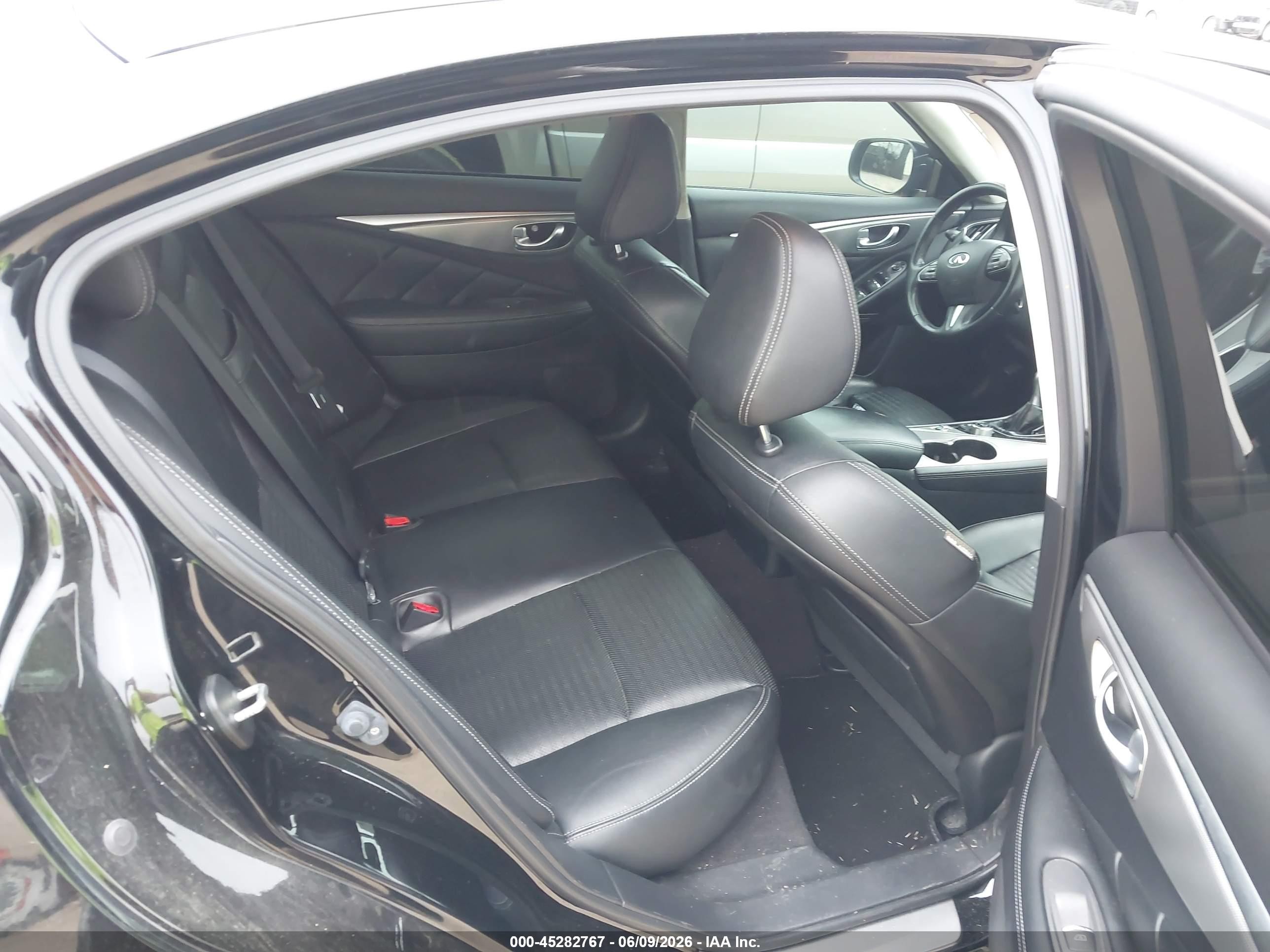 2015 Infiniti Q50 Sport Black vin: JN1BV7AP1FM348957