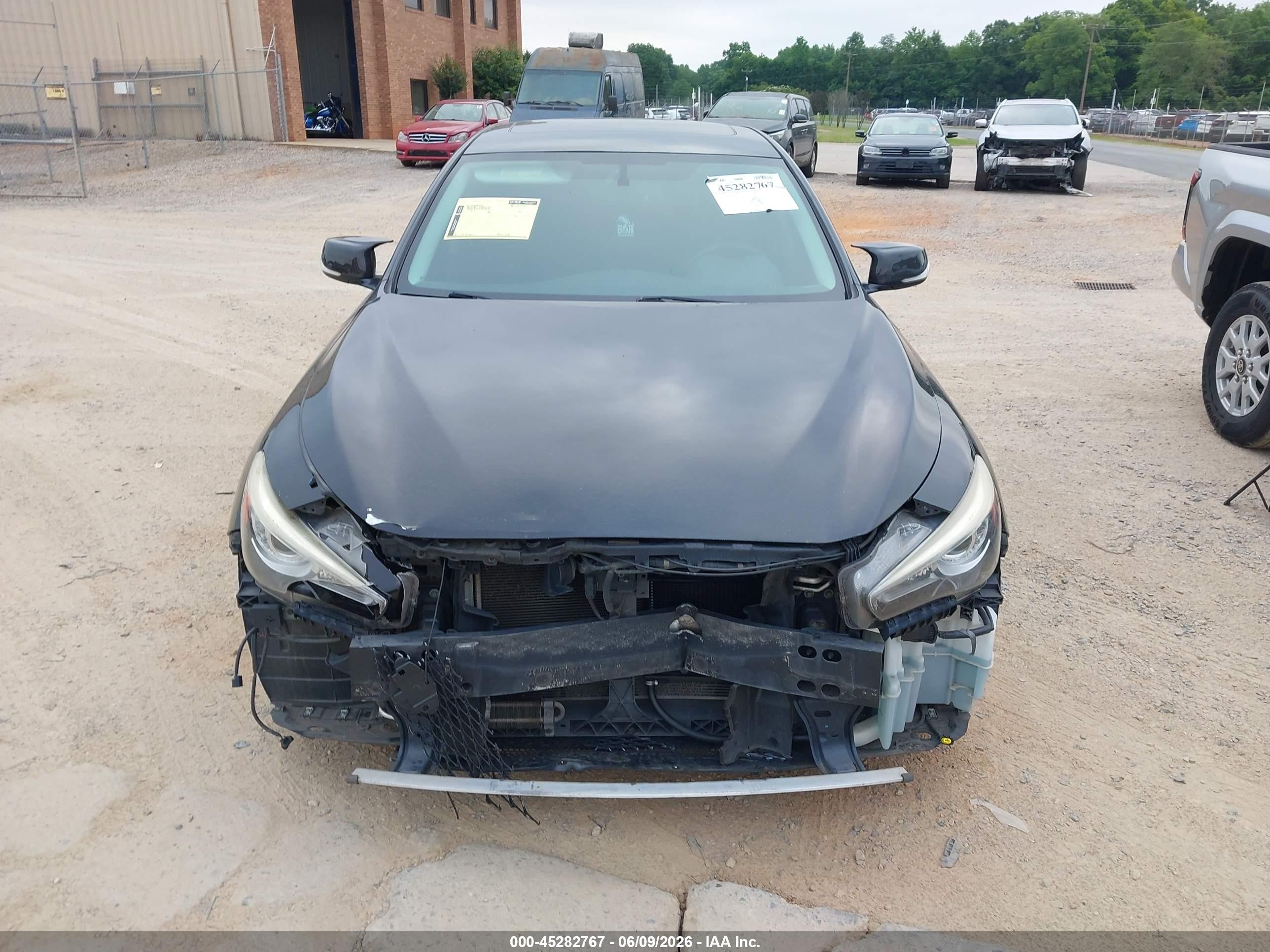 2015 Infiniti Q50 Sport Black vin: JN1BV7AP1FM348957