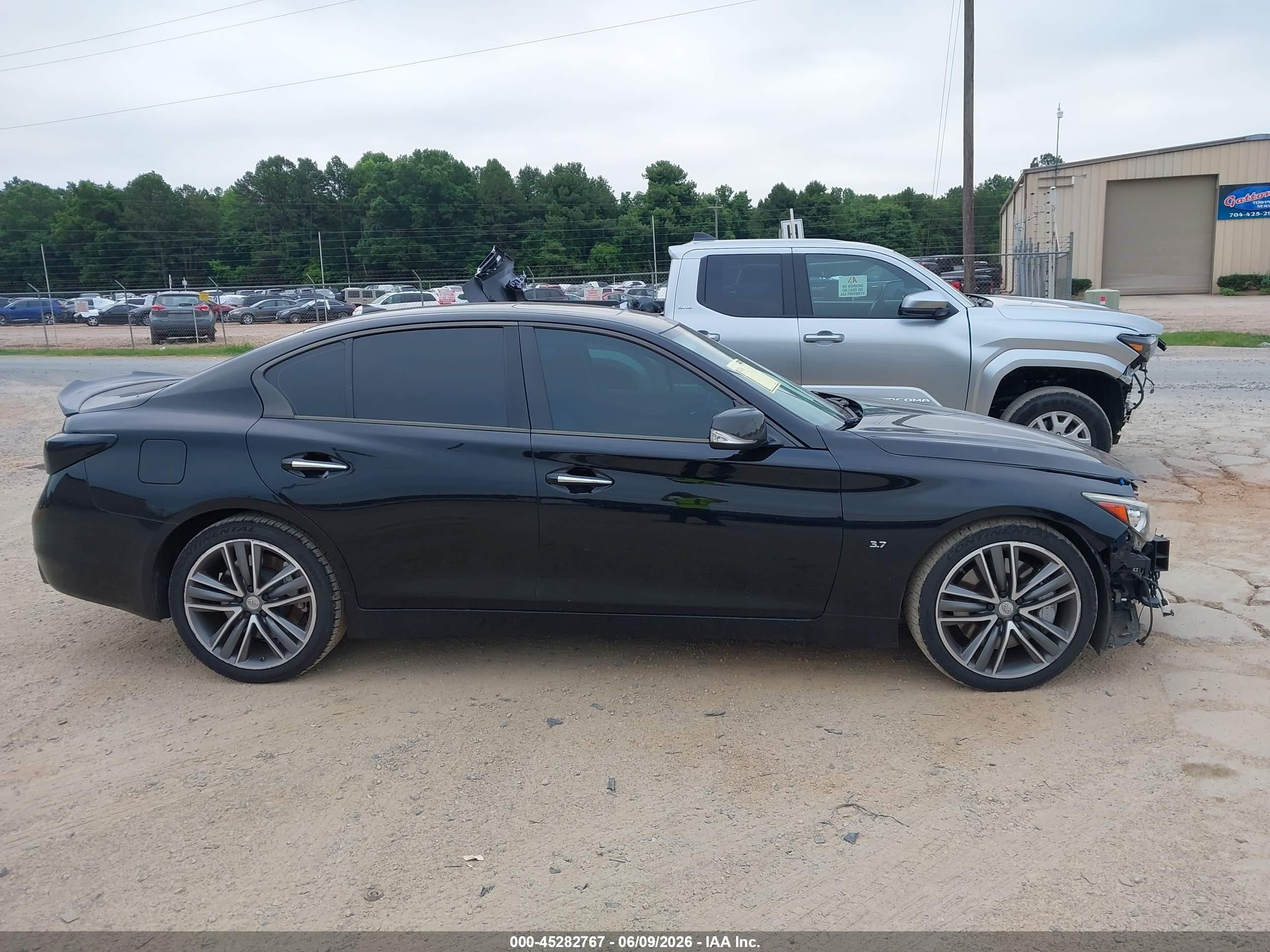 2015 Infiniti Q50 Sport Black vin: JN1BV7AP1FM348957