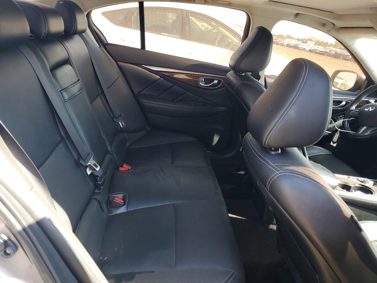 2014 Infiniti Q50 Base Gray vin: JN1BV7AP2EM670196
