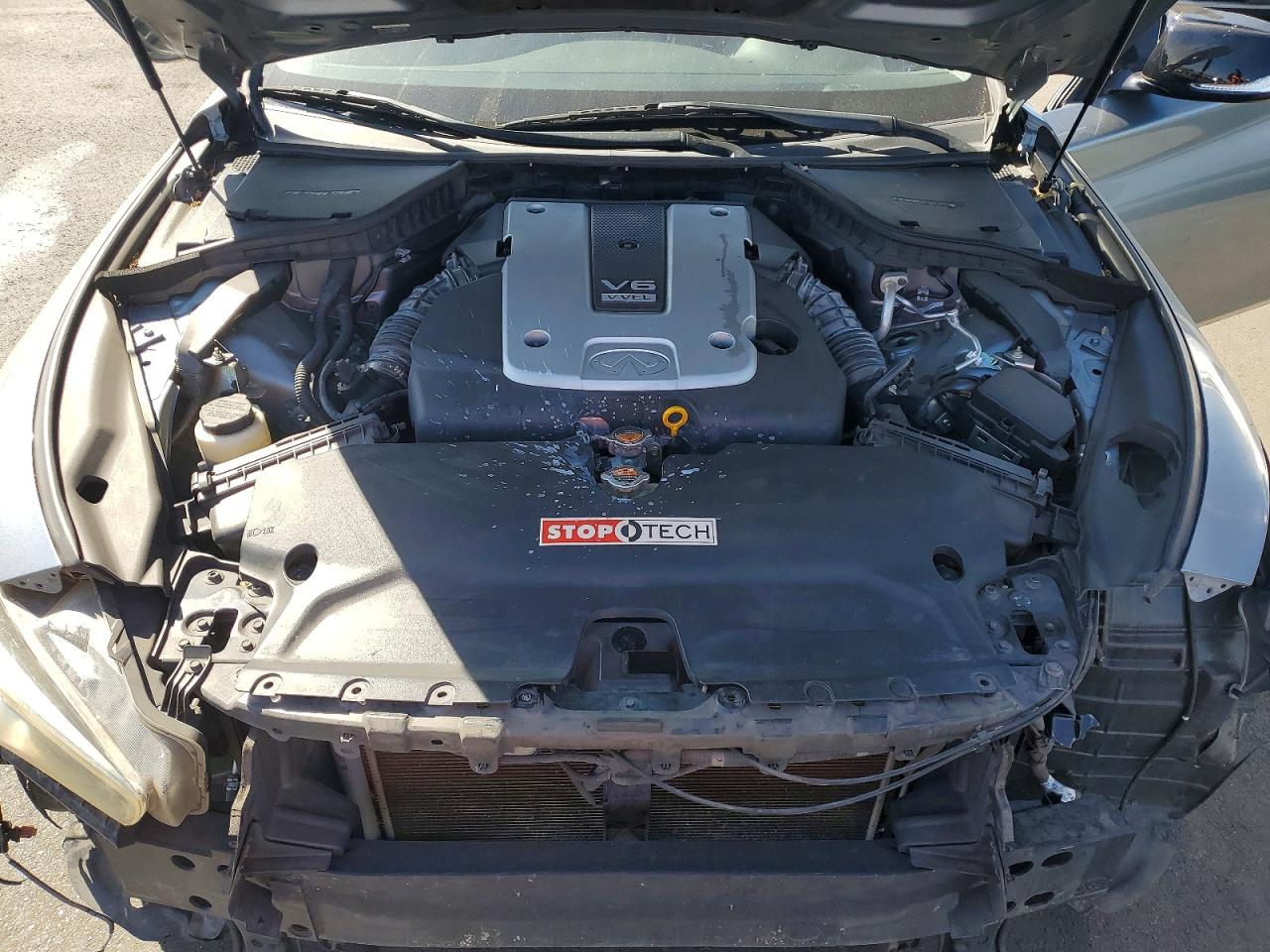 2014 Infiniti Q50 Base Gray vin: JN1BV7AP2EM671400