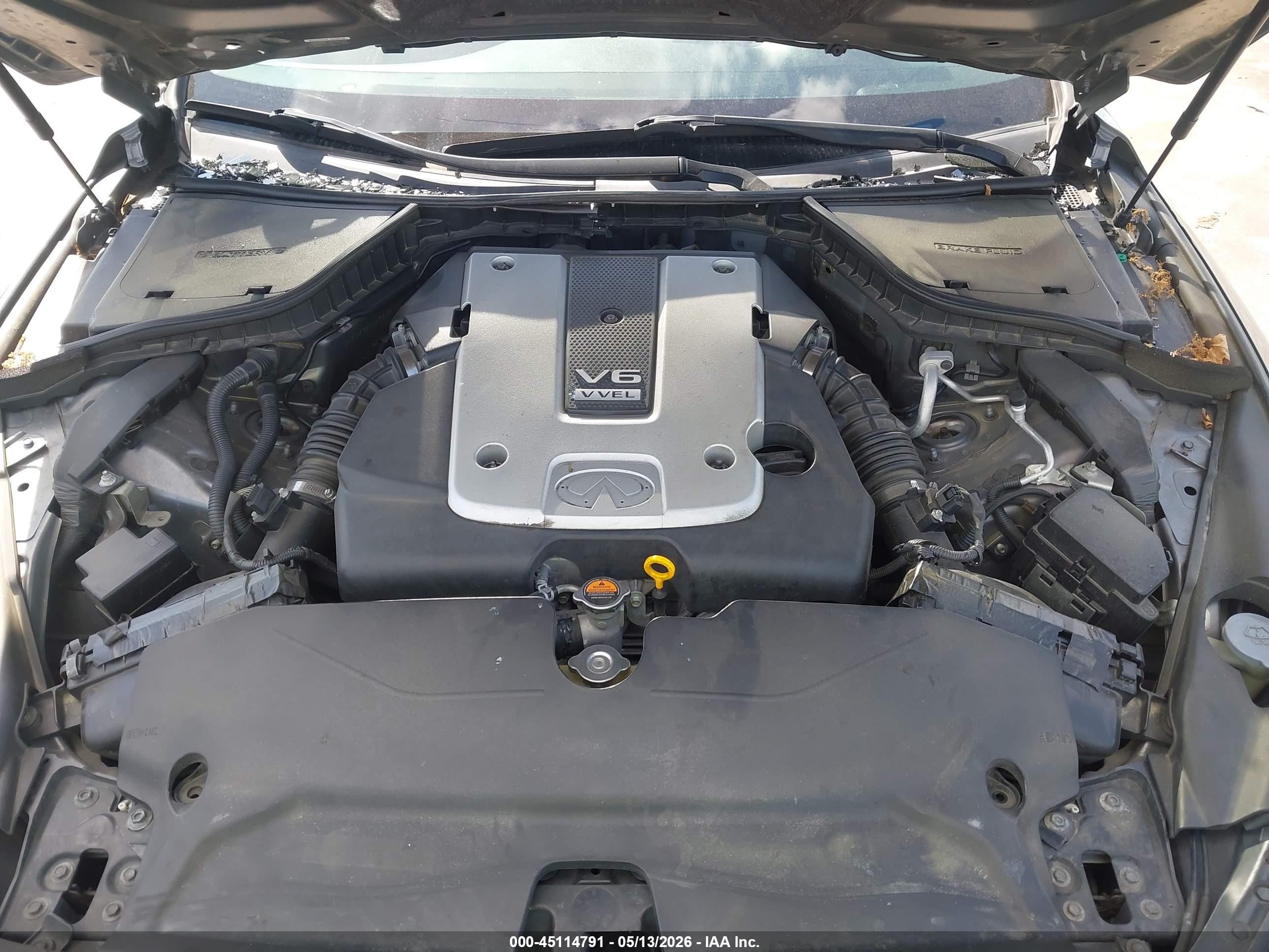 2014 Infiniti Q50 Premium Gray vin: JN1BV7AP2EM676726