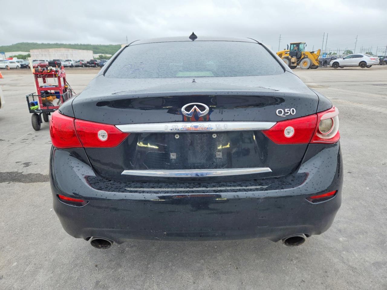 2014 Infiniti Q50 Premium Черный vin: JN1BV7AP2EM682672