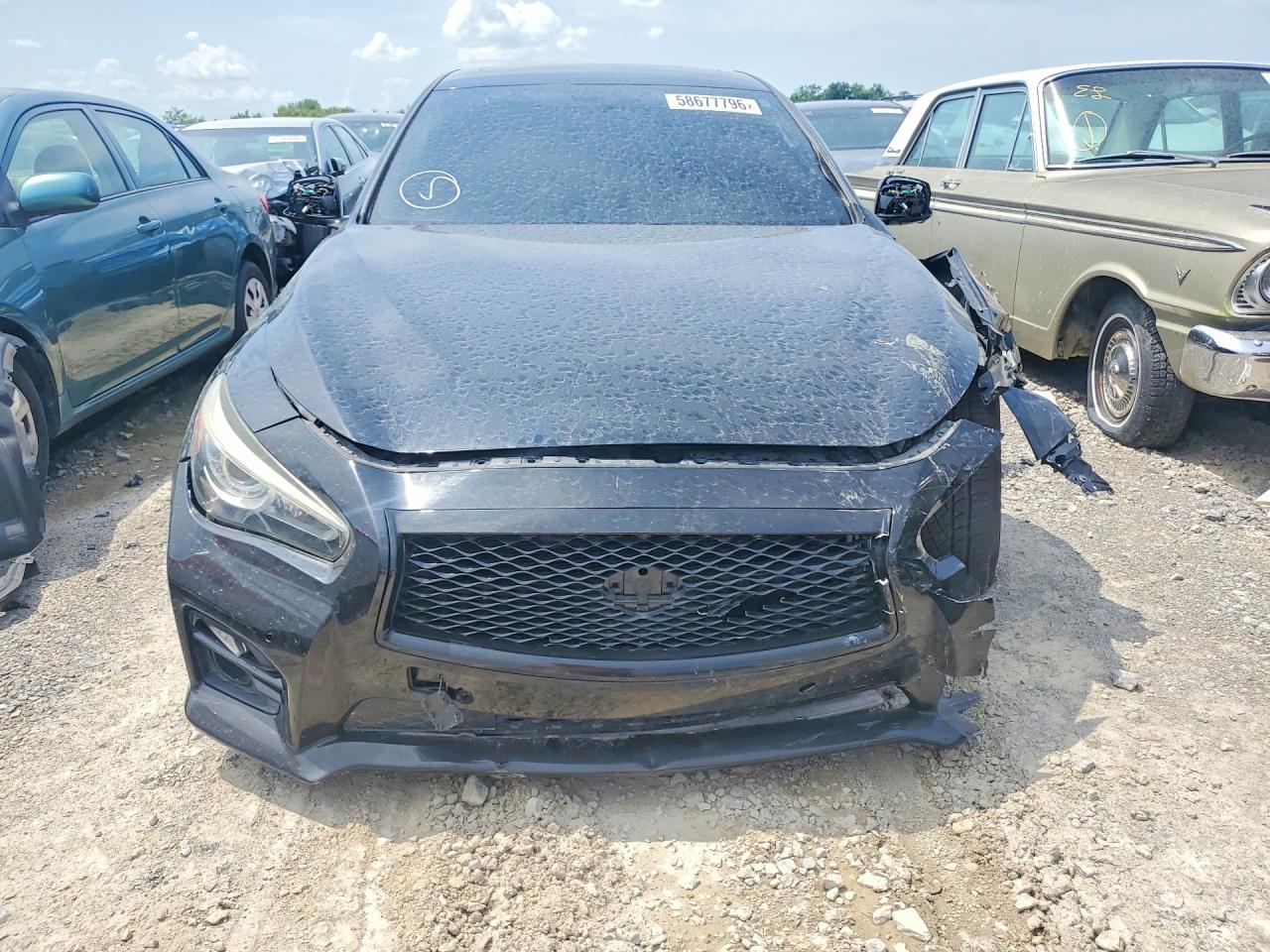 2014 Infiniti Q50 Premium Black vin: JN1BV7AP2EM684096