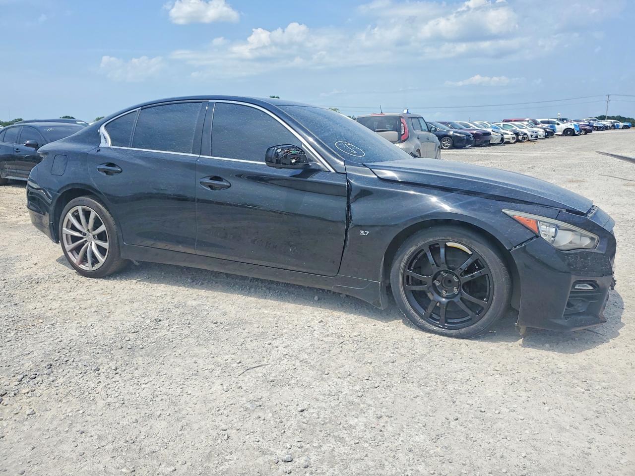 2014 Infiniti Q50 Premium Black vin: JN1BV7AP2EM684096