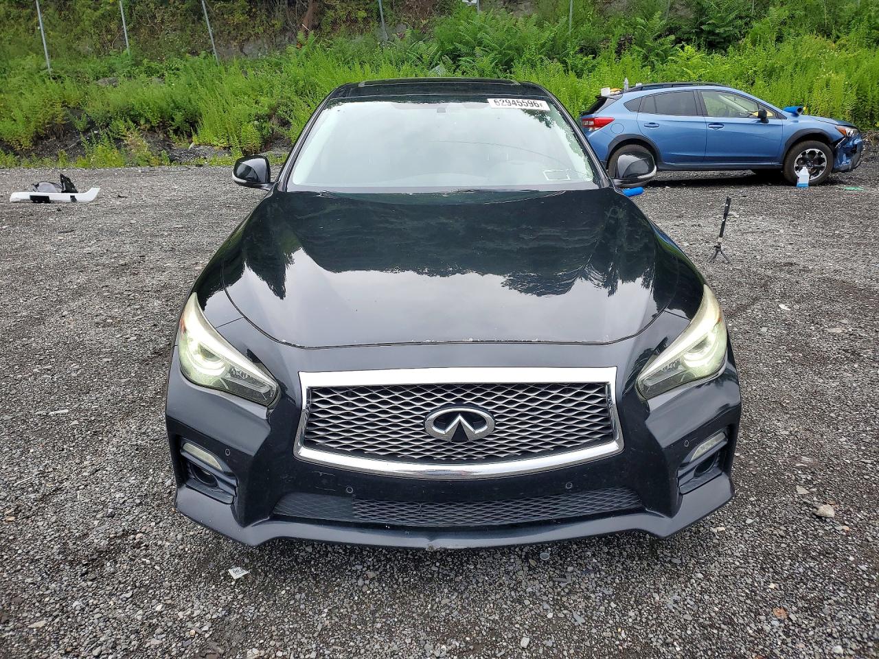 2014 Infiniti Q50 Sport Black vin: JN1BV7AP2EM690142