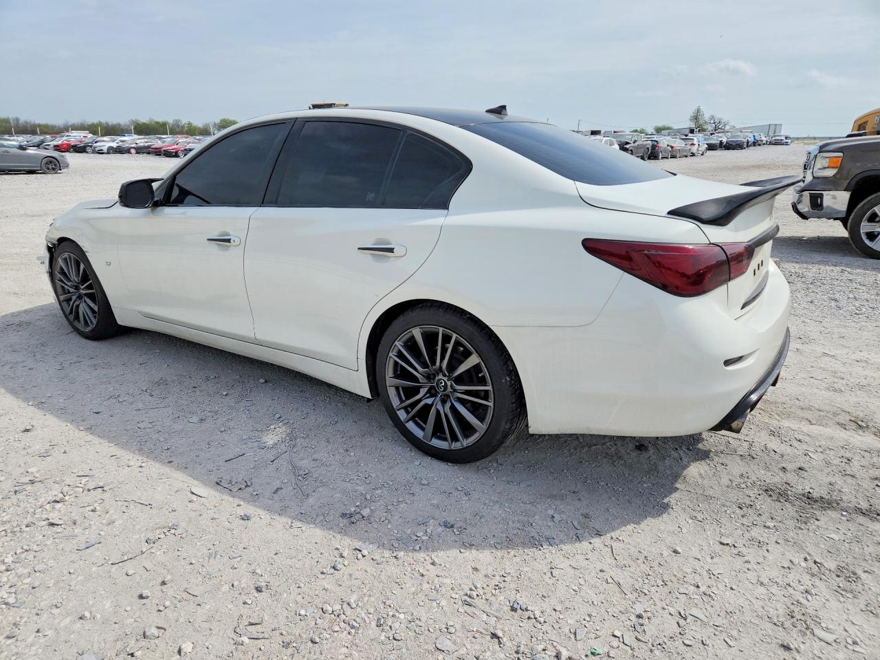 2014 Infiniti Q50 Premium White vin: JN1BV7AP2EM690352