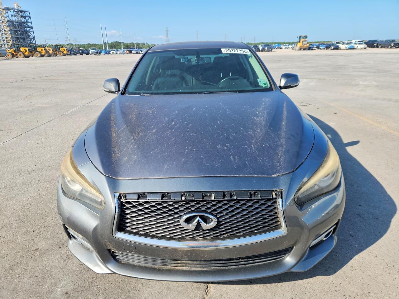 2015 Infiniti Q50 Premium Gray vin: JN1BV7AP2FM332525
