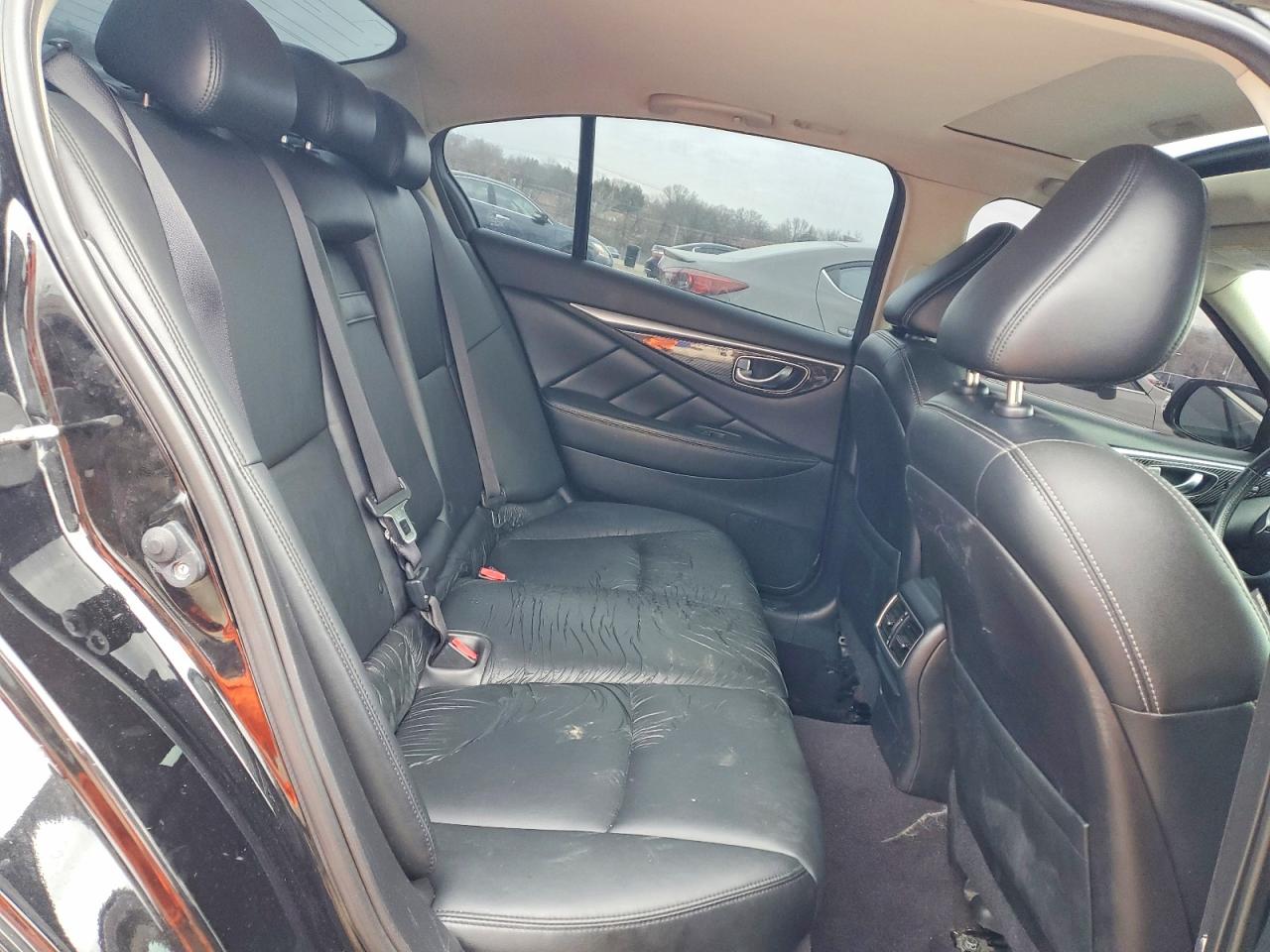 2015 Infiniti Q50 Sport Black vin: JN1BV7AR7FM422593