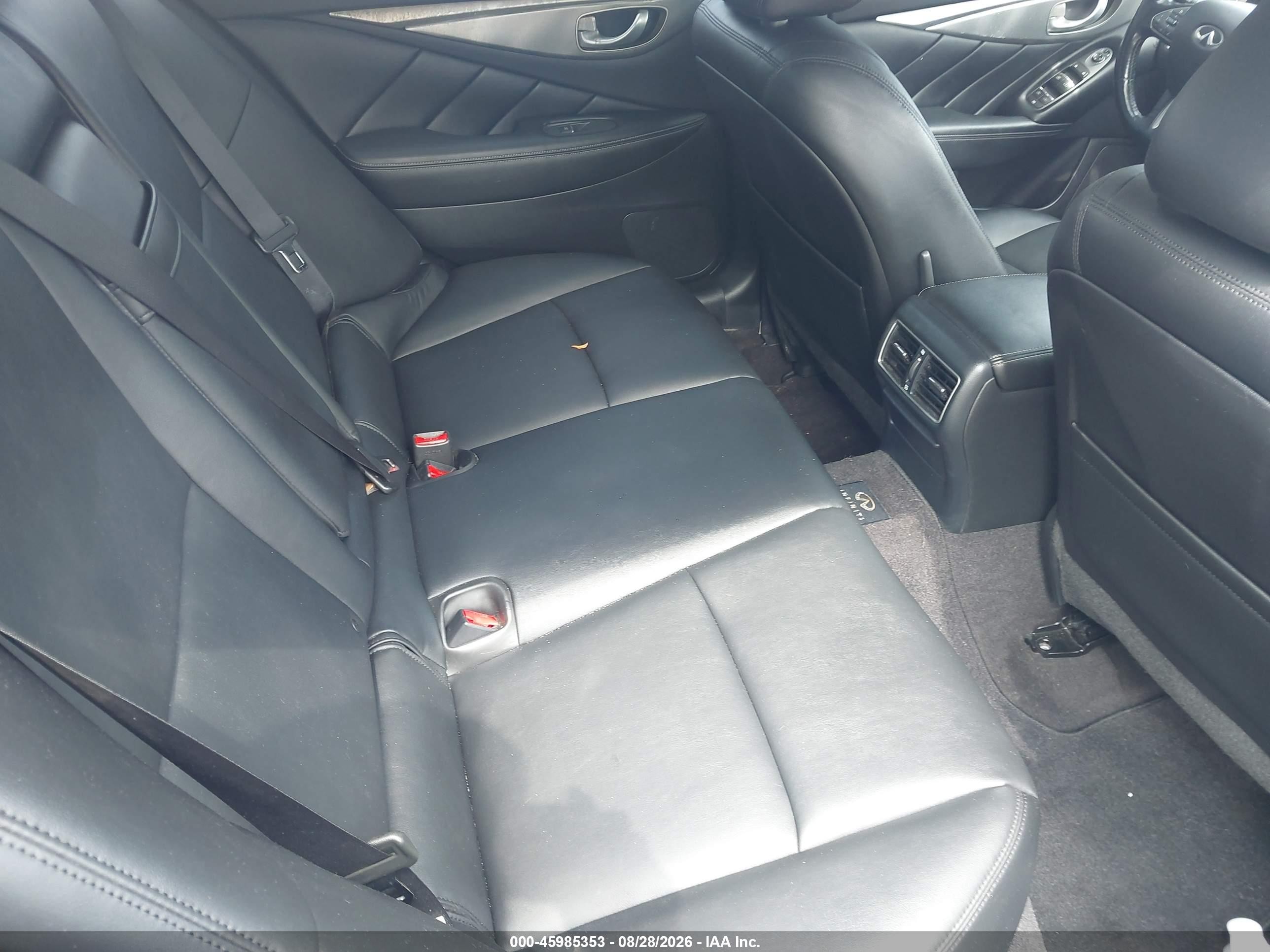 2015 Infiniti Q50 Premium Black vin: JN1BV7AP2FM340902