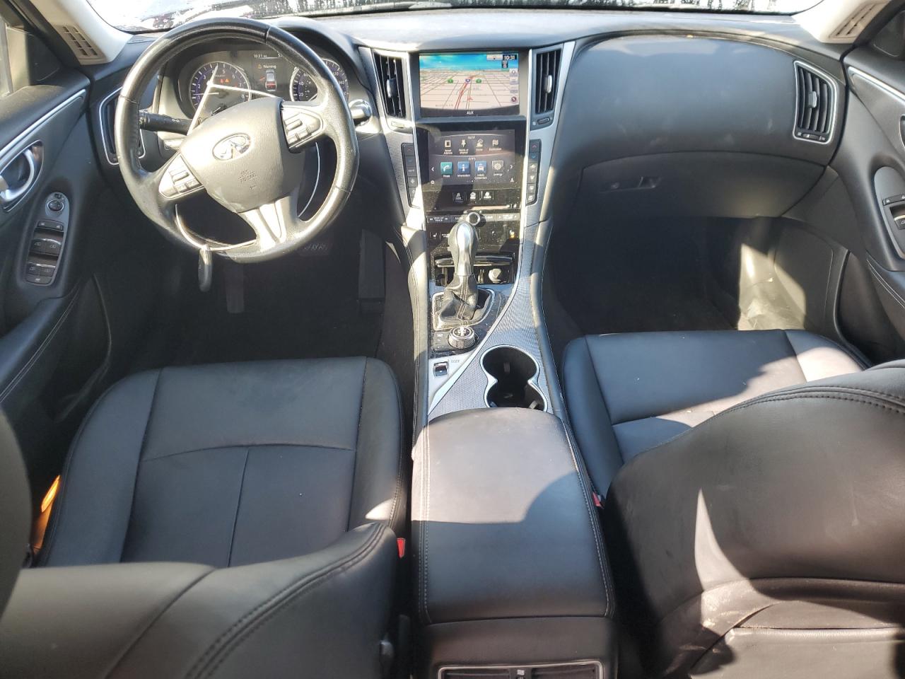 2015 Infiniti Q50 Base Gray vin: JN1BV7AP2FM341001