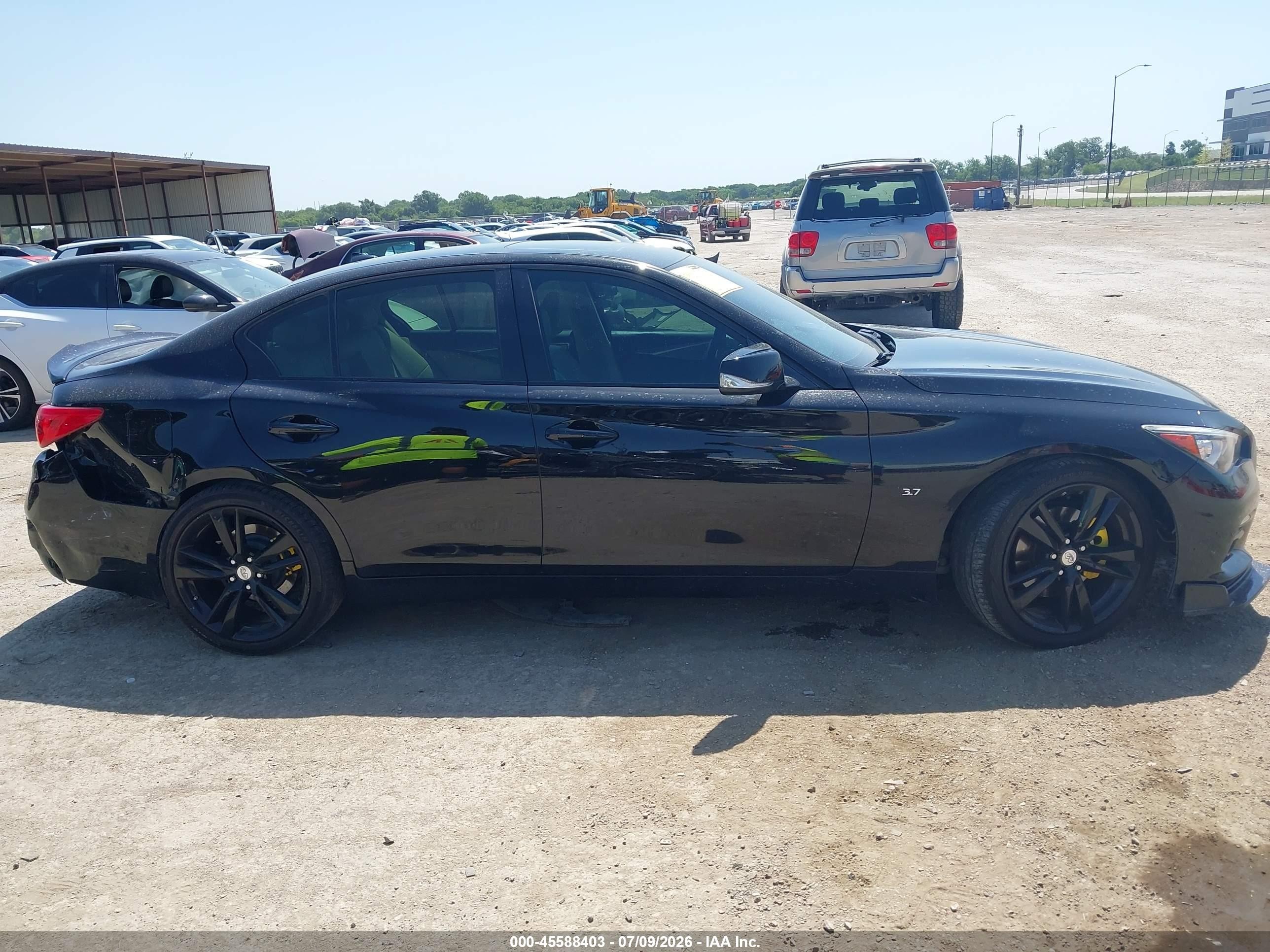 2015 Infiniti Q50 Premium Black vin: JN1BV7AP2FM342813