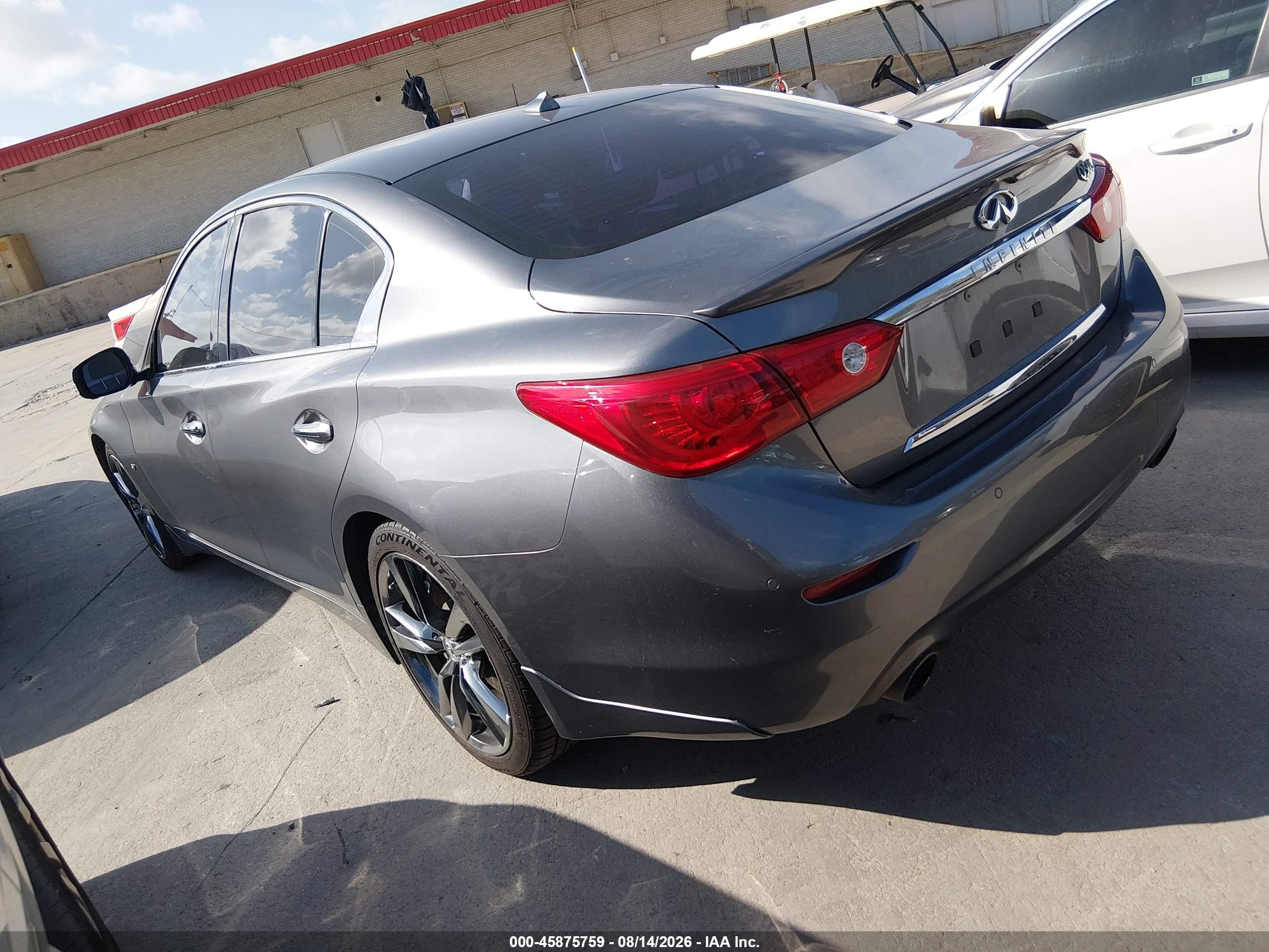 2015 Infiniti Q50 Premium/sport Black vin: JN1BV7AP2FM344576