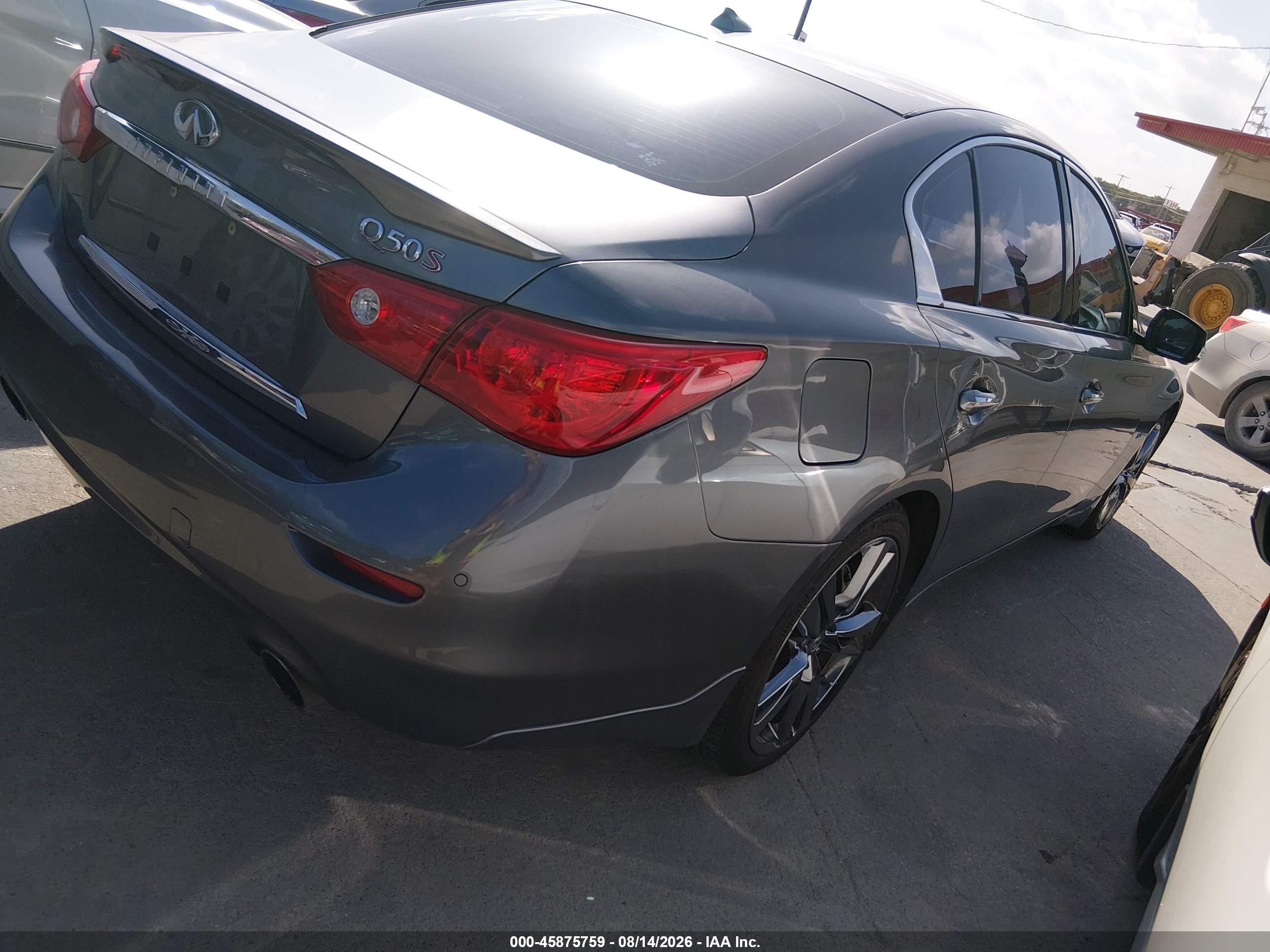 2015 Infiniti Q50 Premium/sport Black vin: JN1BV7AP2FM344576