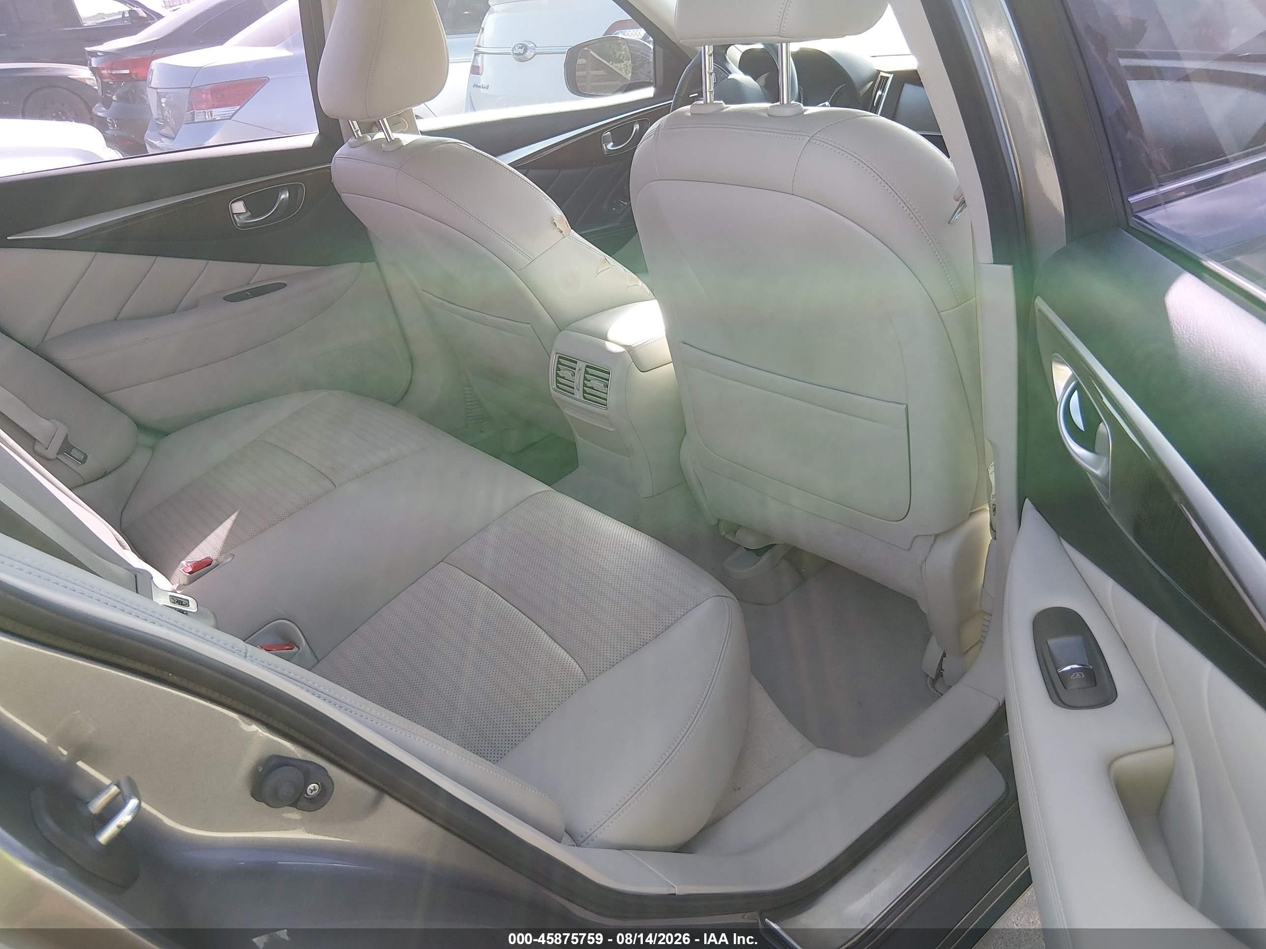 2015 Infiniti Q50 Premium/sport Black vin: JN1BV7AP2FM344576
