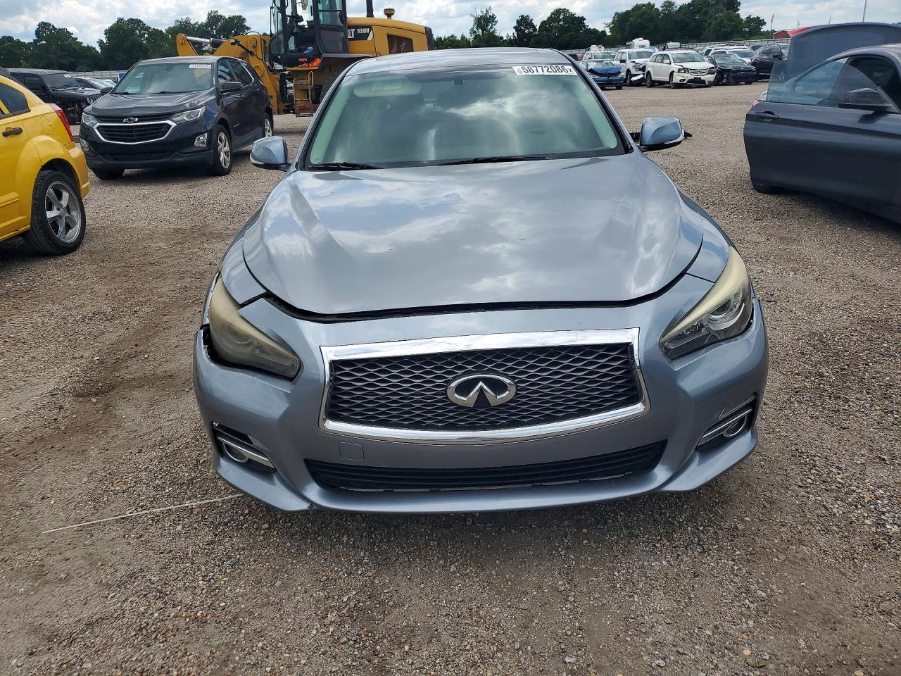 2015 Infiniti Q50 Premium Blue vin: JN1BV7AP2FM346831