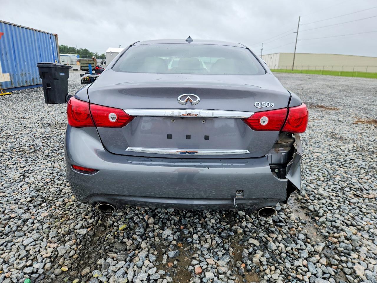 2015 Infiniti Q50 Base Серый vin: JN1BV7AP2FM354380