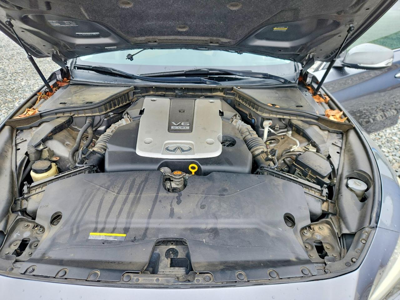 2015 Infiniti Q50 Base Серый vin: JN1BV7AP2FM354380
