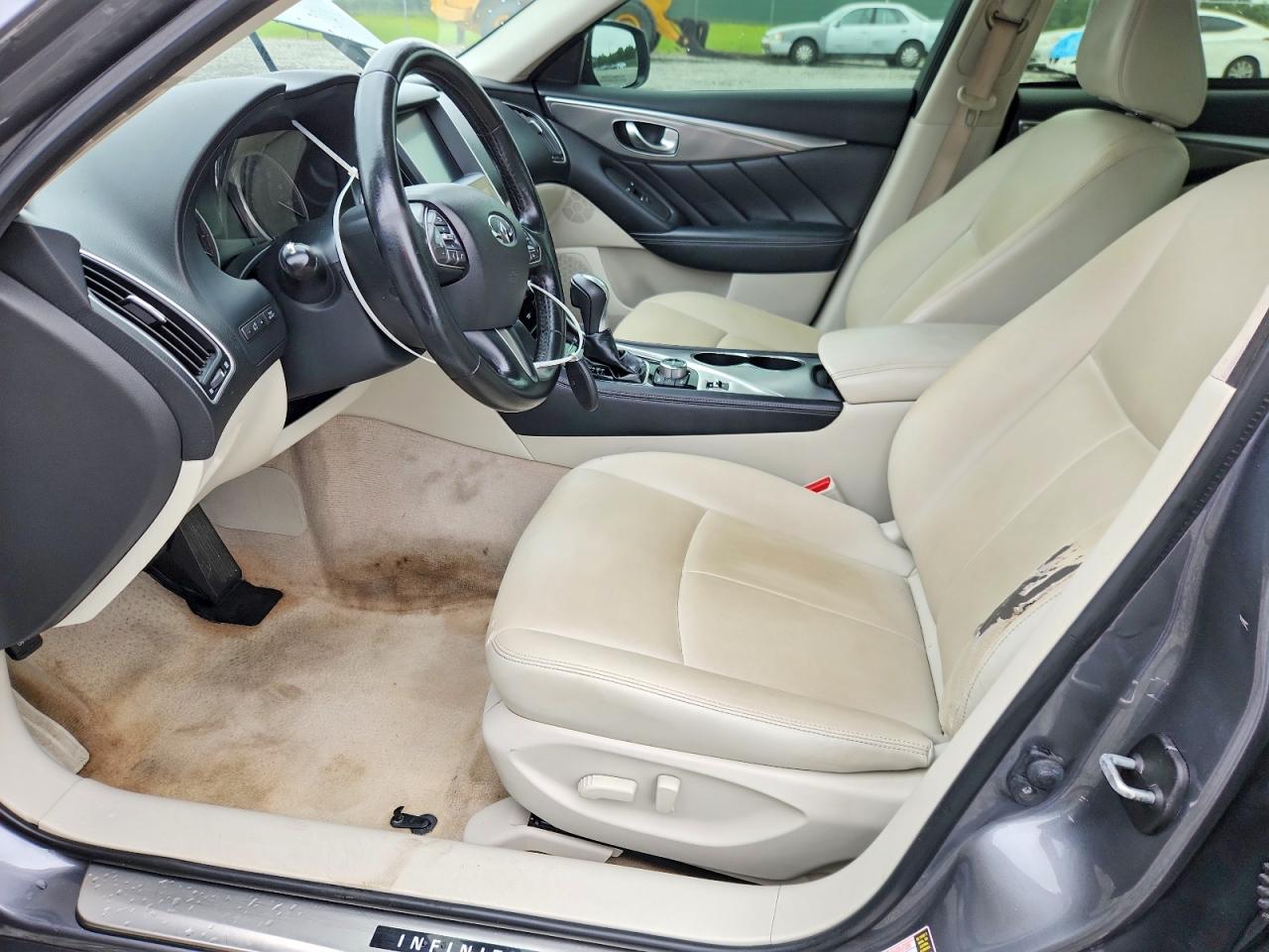 2015 Infiniti Q50 Base Серый vin: JN1BV7AP2FM354380