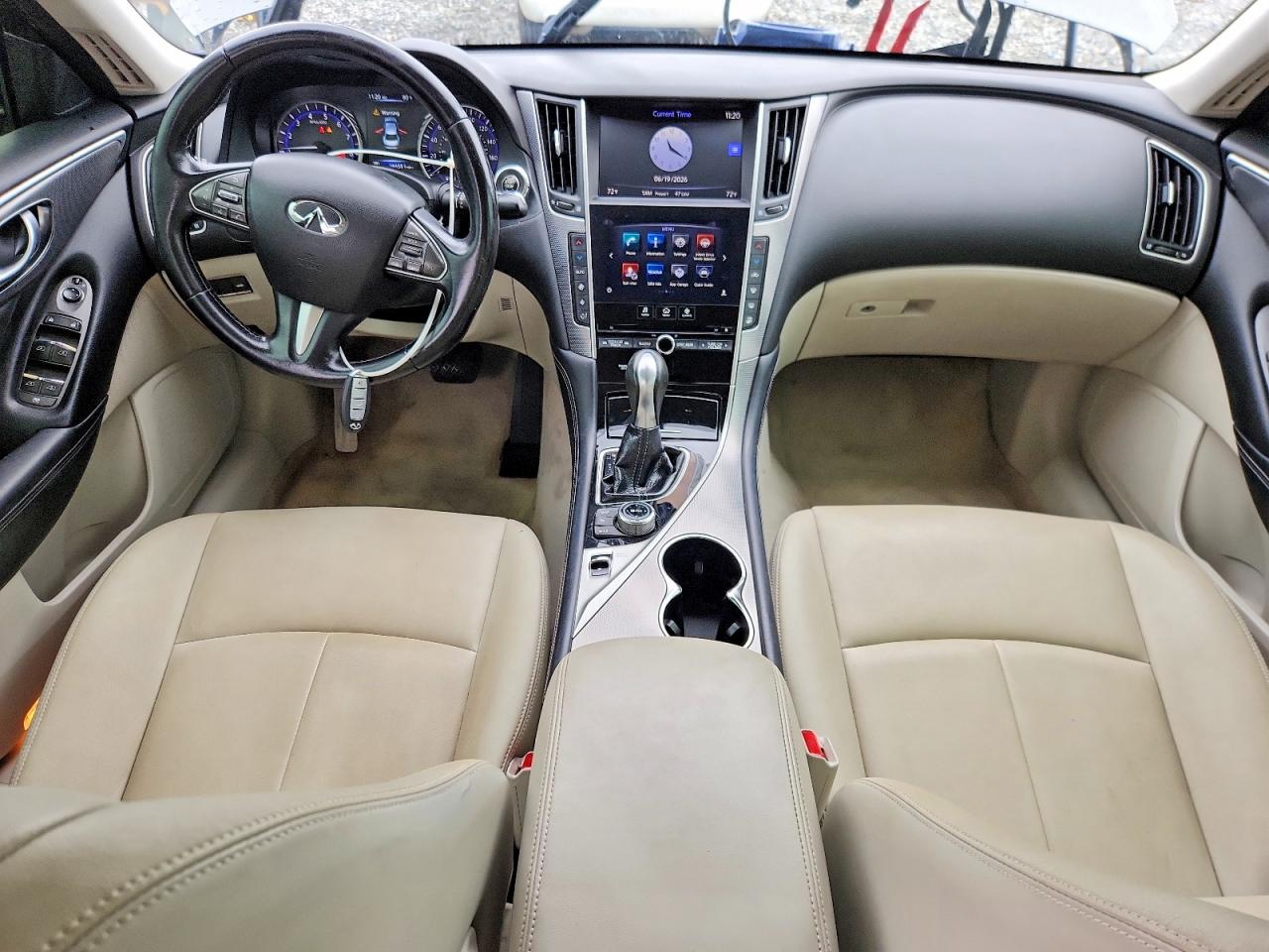 2015 Infiniti Q50 Base Серый vin: JN1BV7AP2FM354380