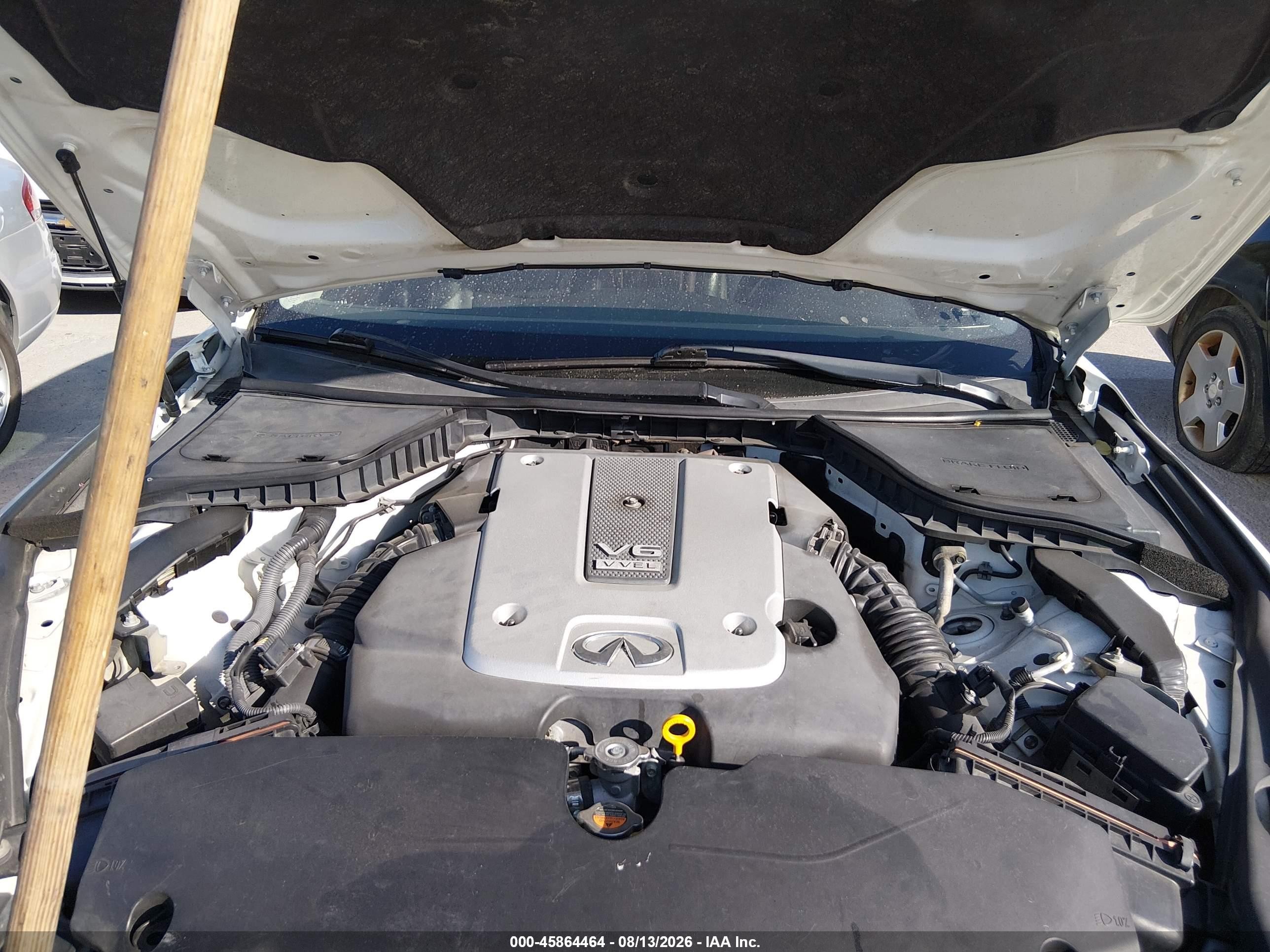 2014 Infiniti Q50 Premium White vin: JN1BV7AP3EM671597