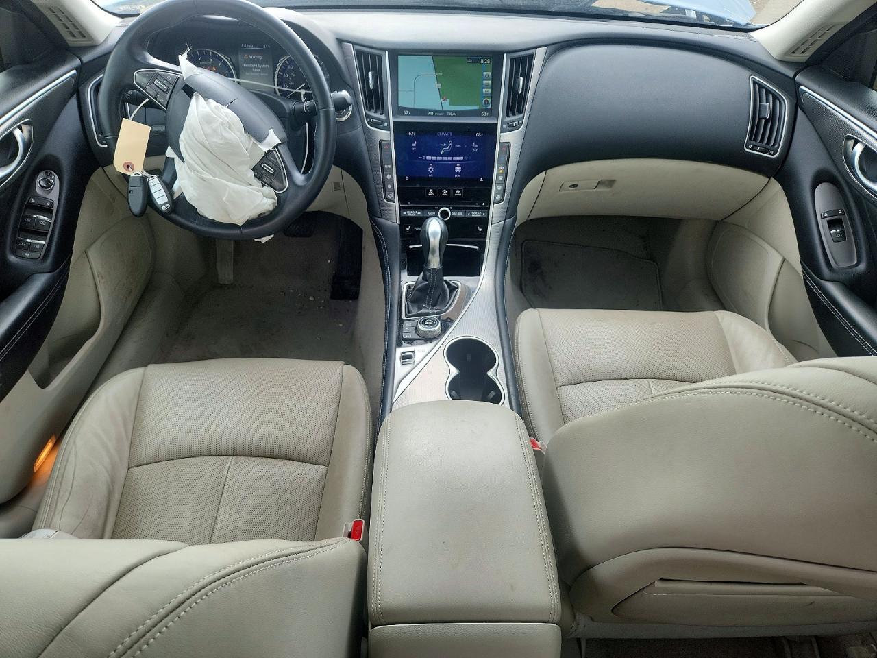2014 Infiniti Q50 Base/premium/sport Синий vin: JN1BV7AP3EM672636