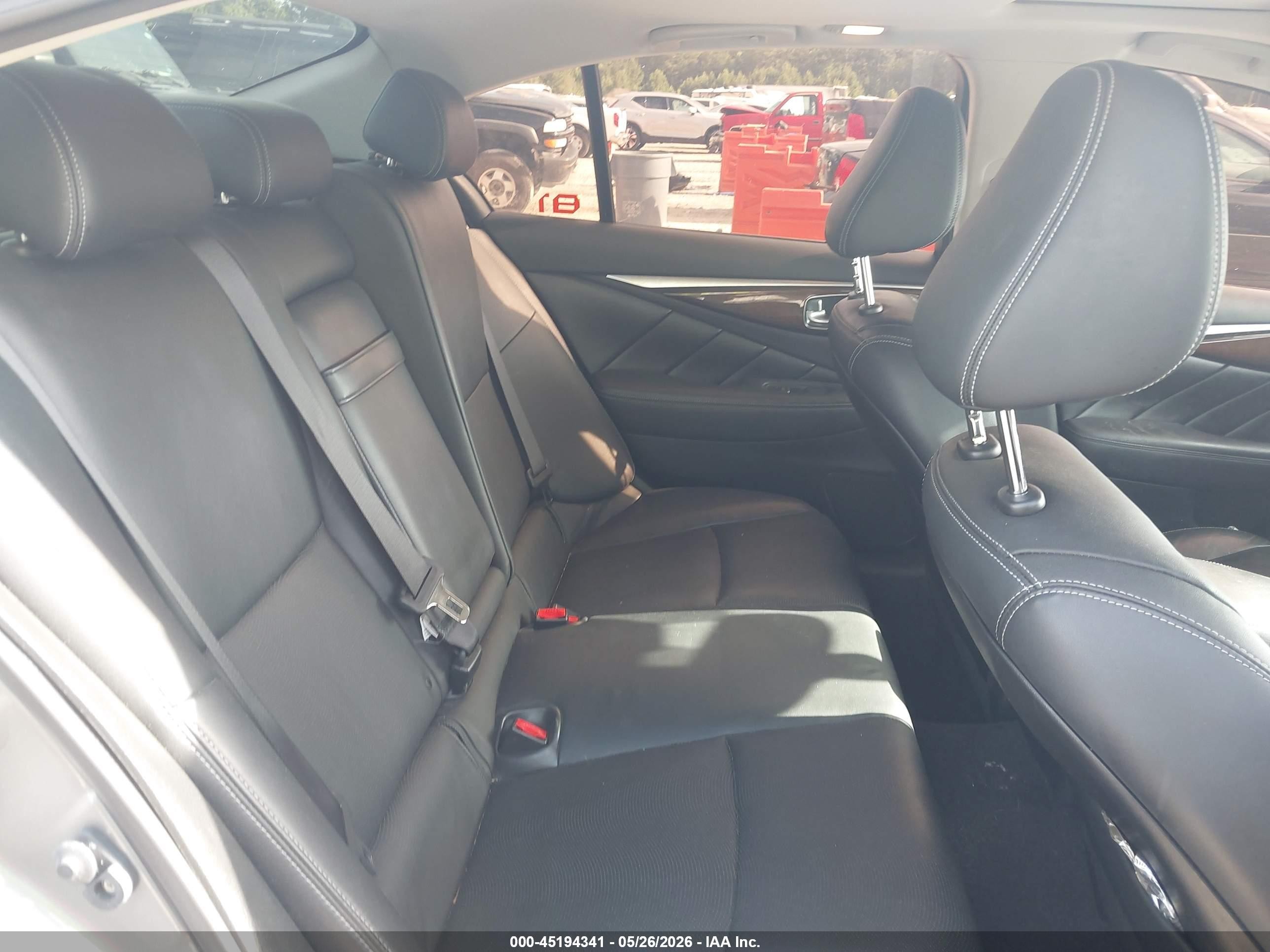 2014 Infiniti Q50 Premium Серый vin: JN1BV7AP3EM676797