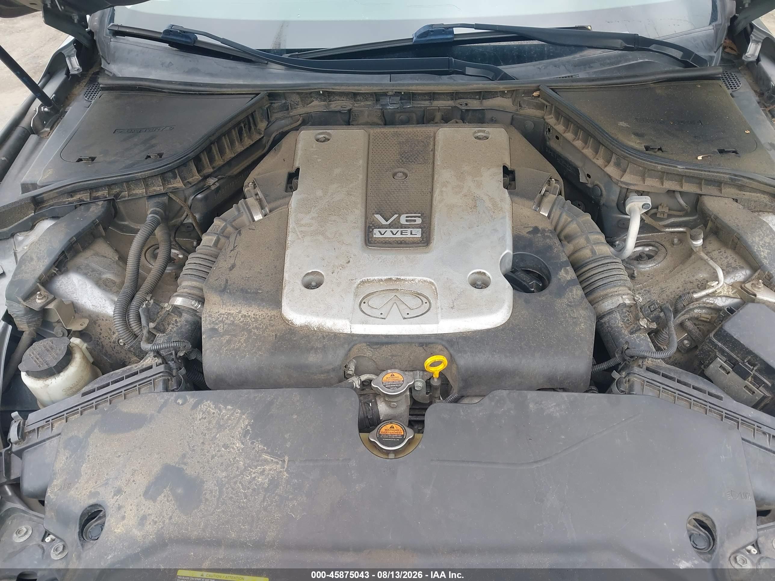 2014 Infiniti Q50 Premium Серый vin: JN1BV7AP3EM676878