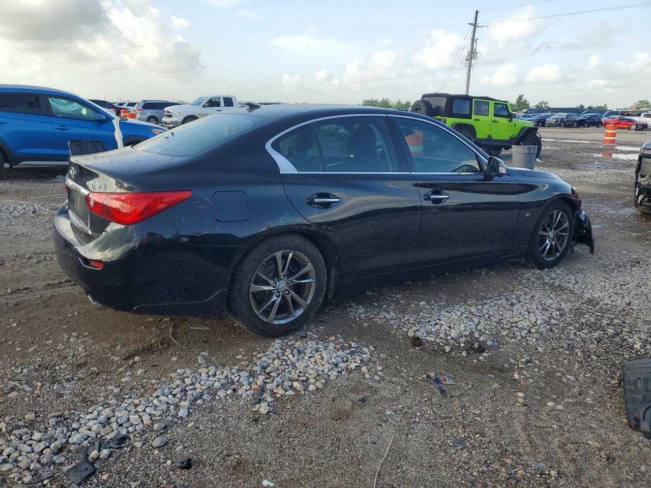 2014 Infiniti Q50 Premium Black vin: JN1BV7AP3EM682258