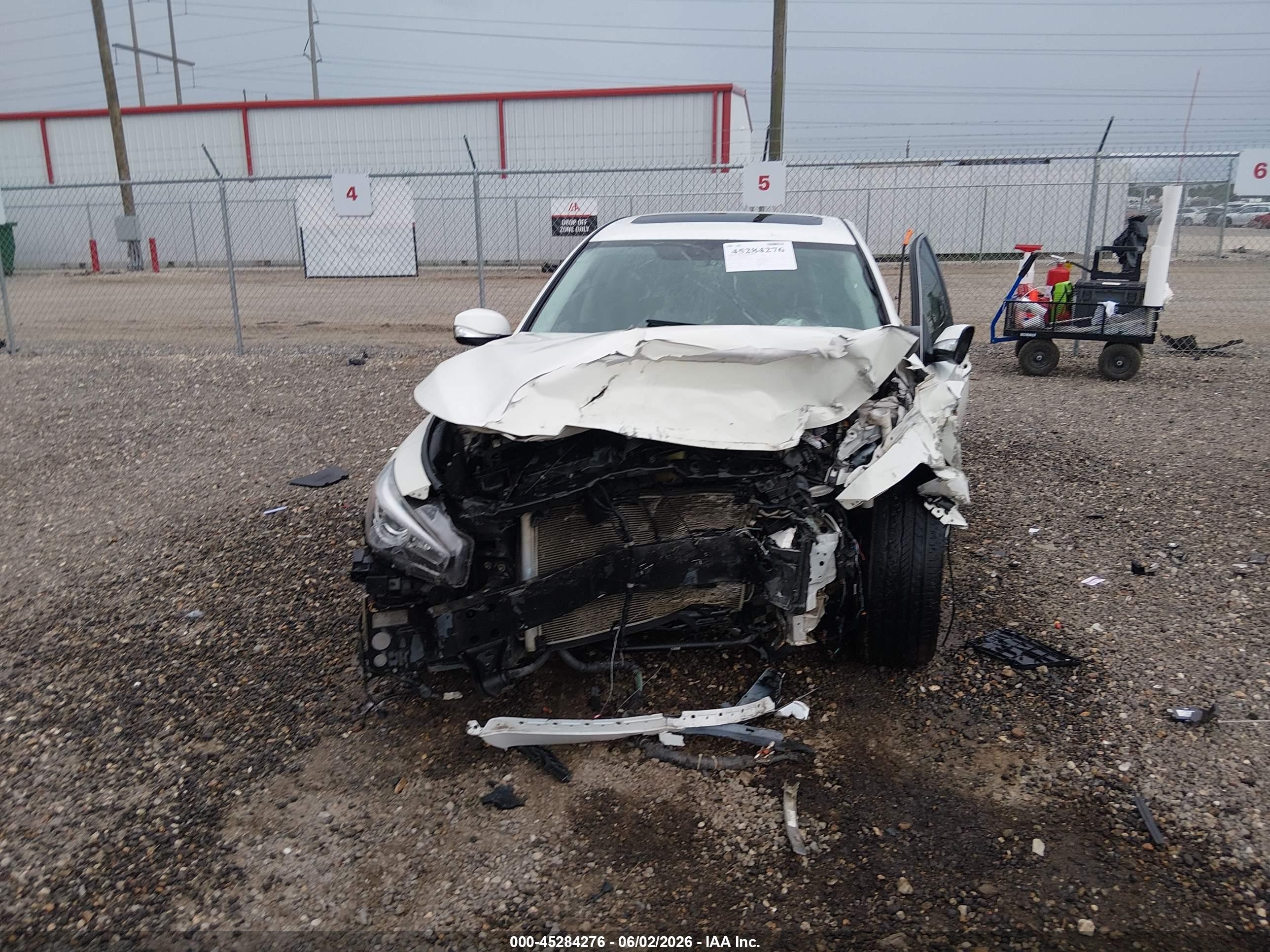 2014 Infiniti Q50 Sport White vin: JN1BV7AP3EM685774