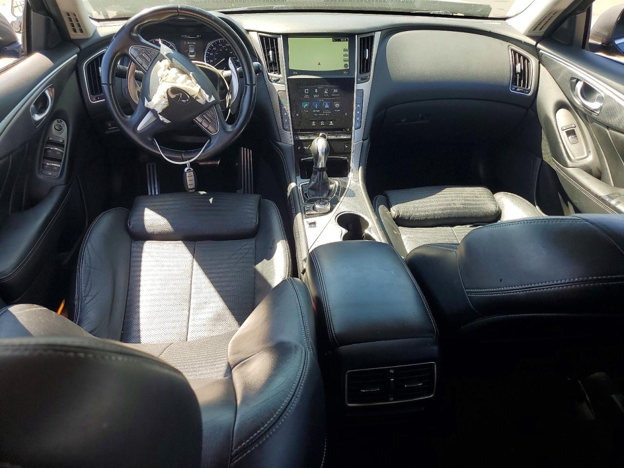 2014 Infiniti Q50 Sport Charcoal vin: JN1BV7AP3EM689484