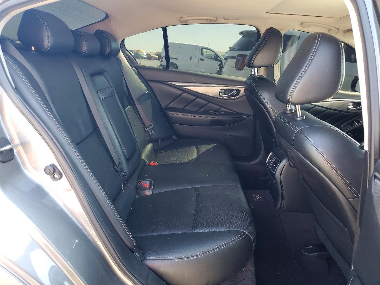 2014 Infiniti Q50 Sport Charcoal vin: JN1BV7AP3EM689484