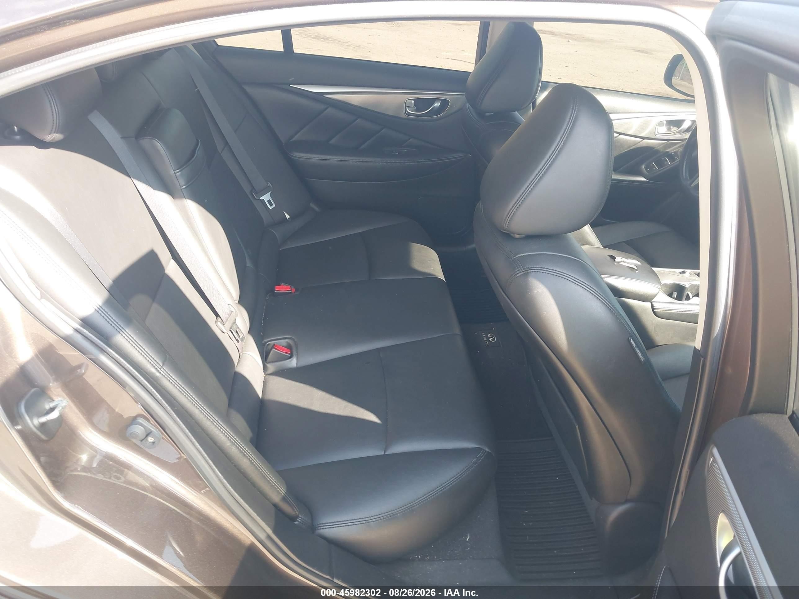 2014 Infiniti Q50 Premium Коричневый vin: JN1BV7AP3EM691767