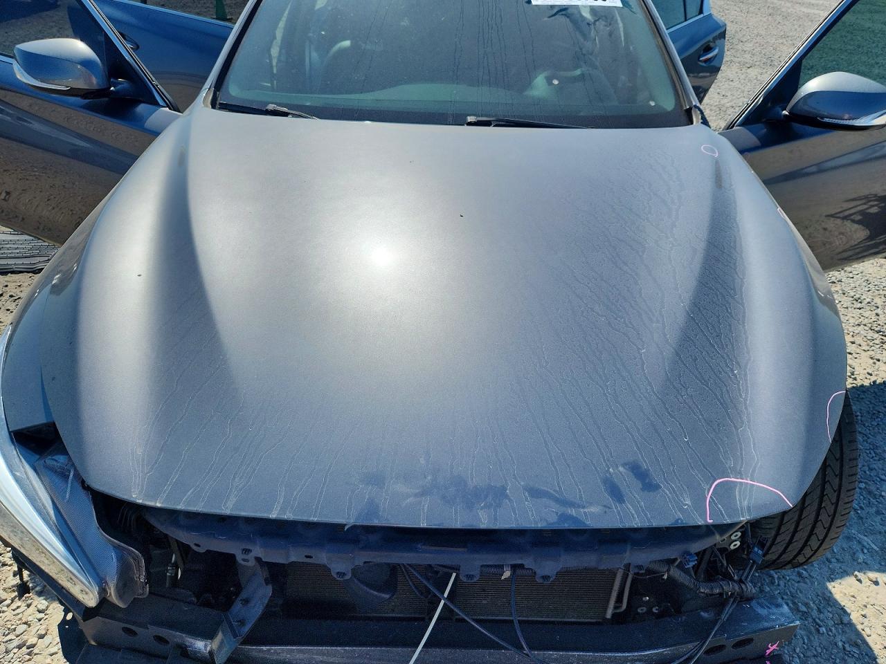 2014 Infiniti Q50 Base Silver vin: JN1BV7AP3EM692255